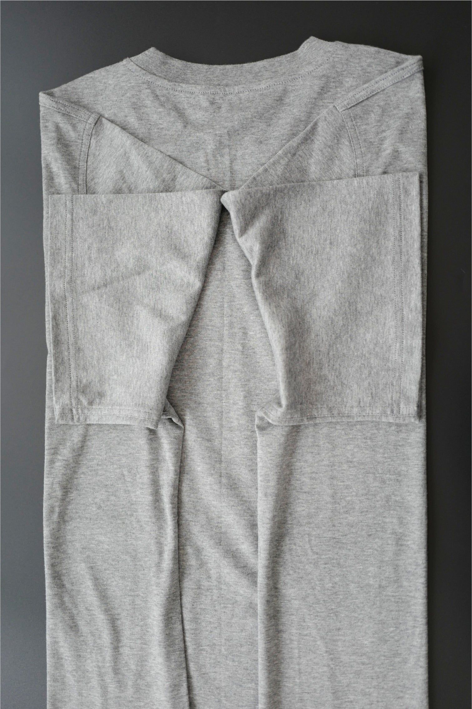 NEW Hermès Men’s T-Shirt Gray Cotton Short Sleeve Size L Logo Casual Top