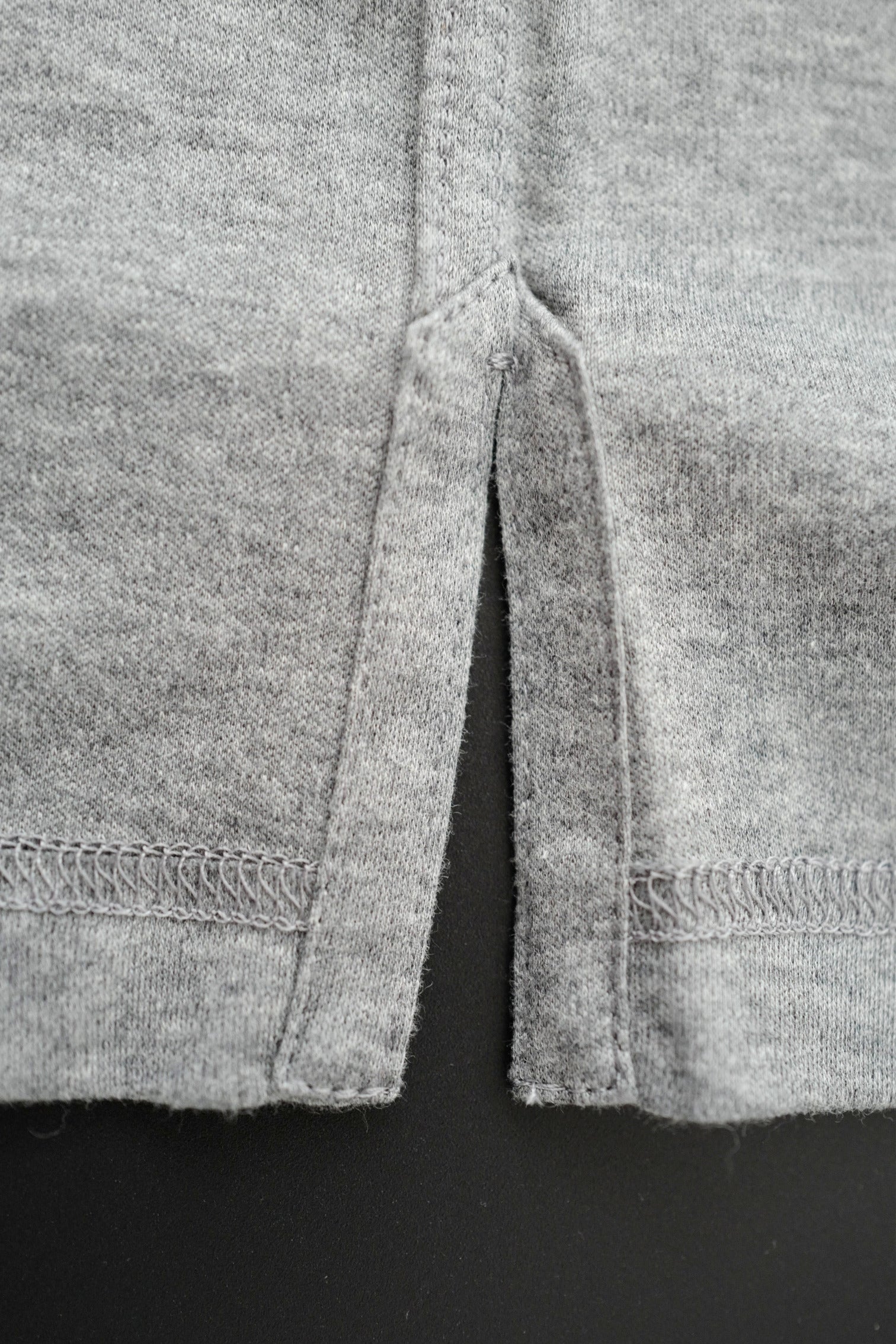 NEW Hermès Men’s T-Shirt Gray Cotton Short Sleeve Size L Logo Casual Top