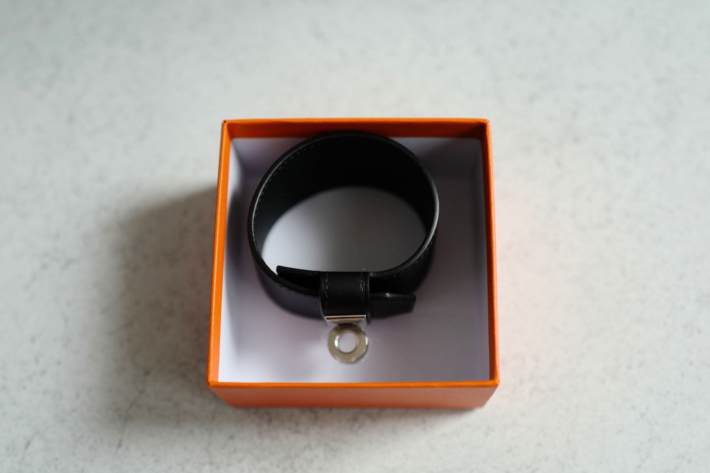 BNIB Hermes Bracelet Mini Kelly Twist GM Swift Calfskin T2 89 Noir