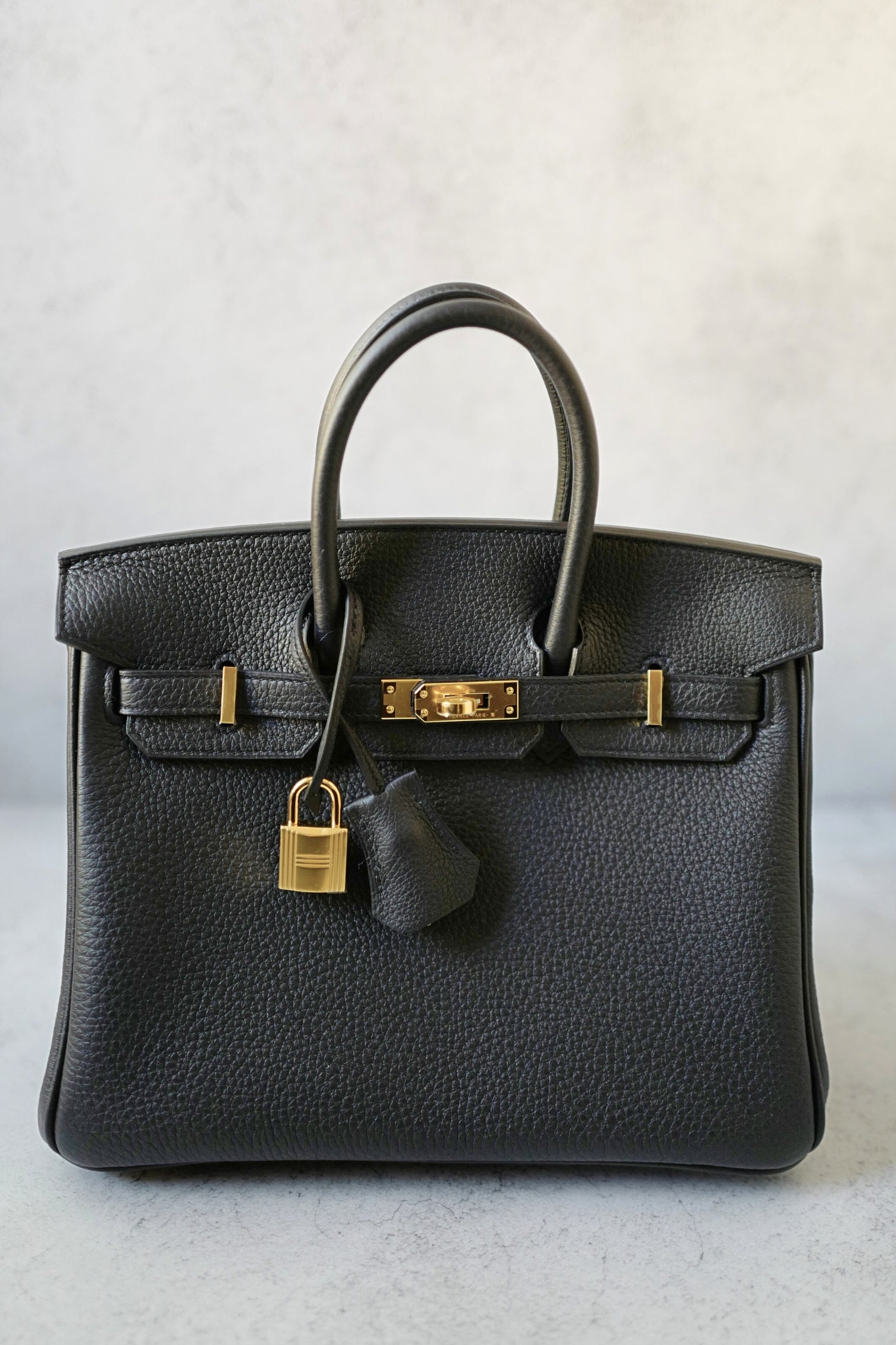 Hermès Birkin 25 Black Togo Leather with Gold Hardware 2025