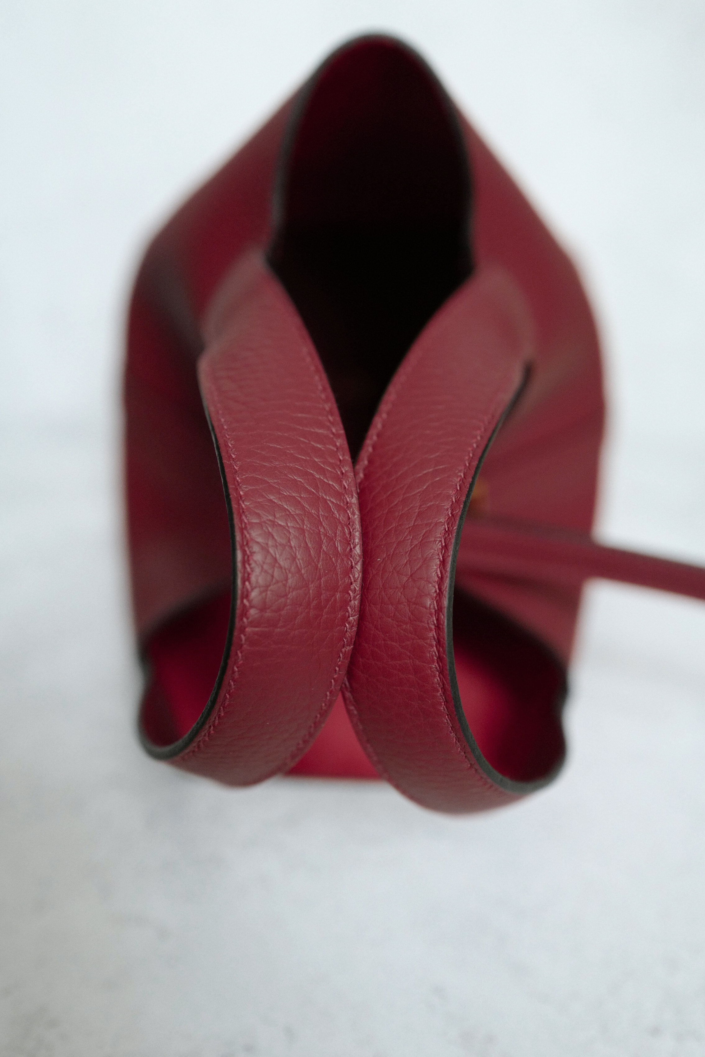 BNIB Hermès Picotin 18 Bag Rouge H Clemence Leather with Gold Hardware