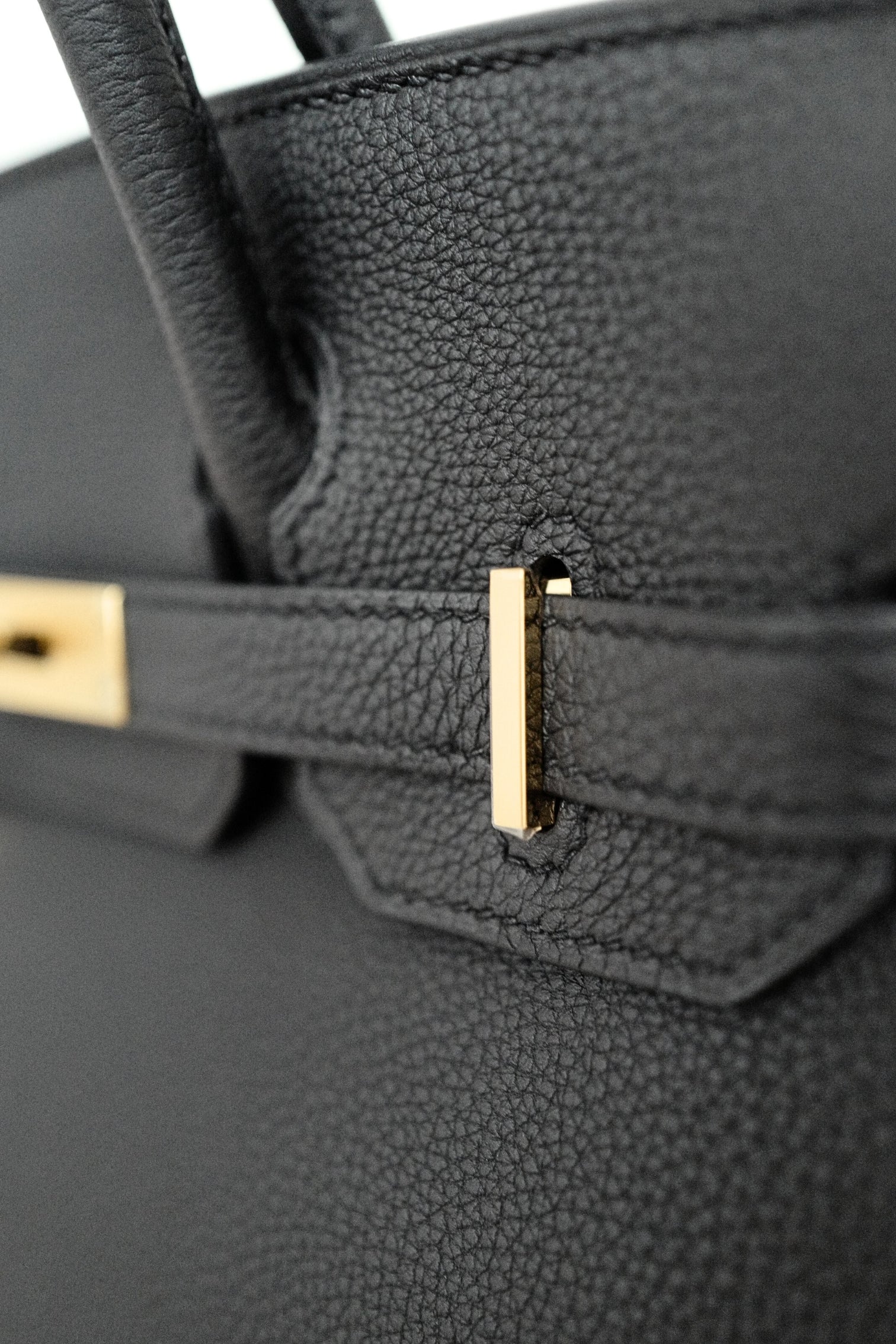 Hermès Birkin 30 Black Togo Leather with Gold Hardware New #W