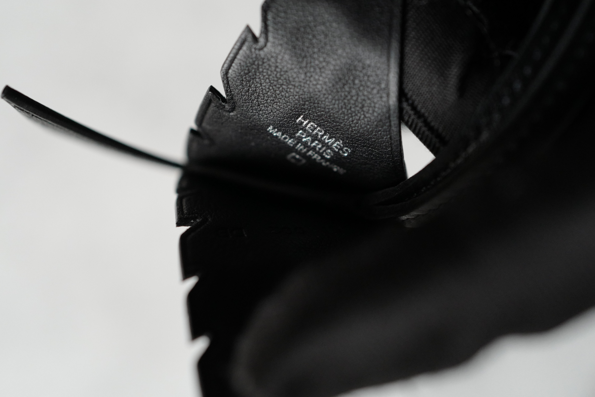 Hermès Birdy Charm Noir Alligator/Lizard/Epsom Calfskin Palladium Hardware