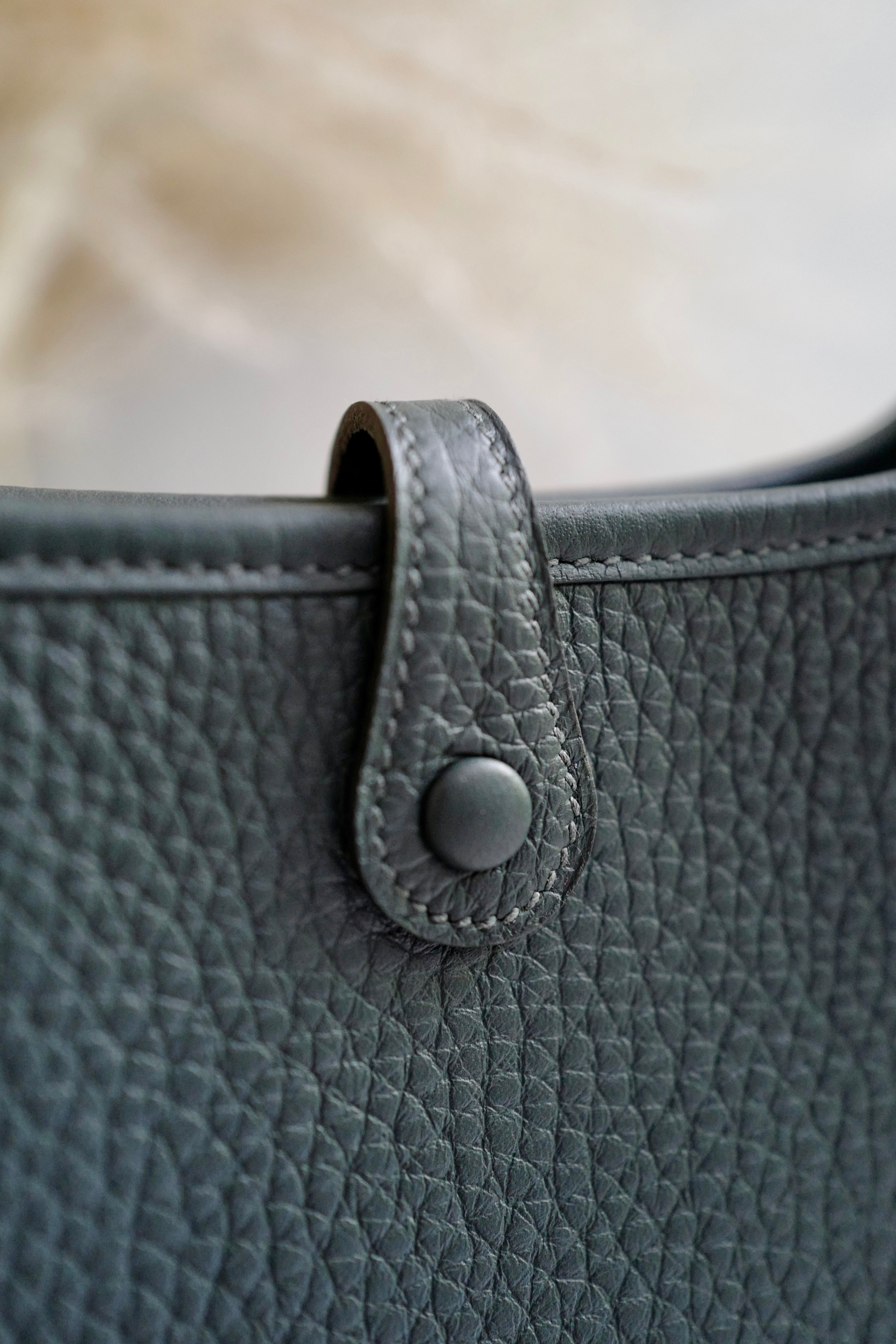 BNIB Hermes Mini Evelyne 16 Amazone Vert Mangrove ghw