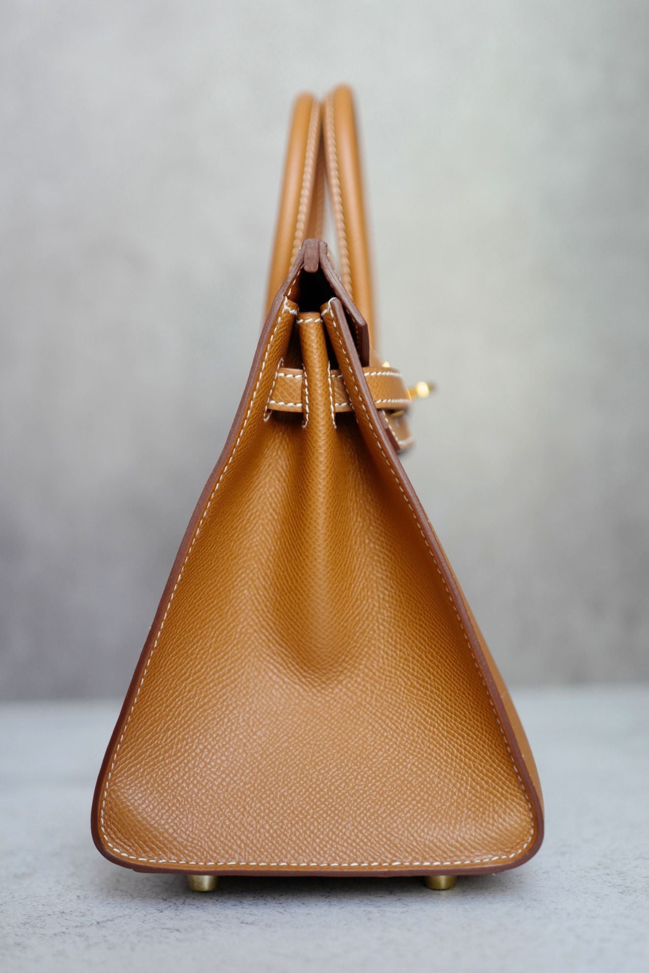 Hermès Birkin 25 Gold Epsom Sellier Gold Hardware U Stamp