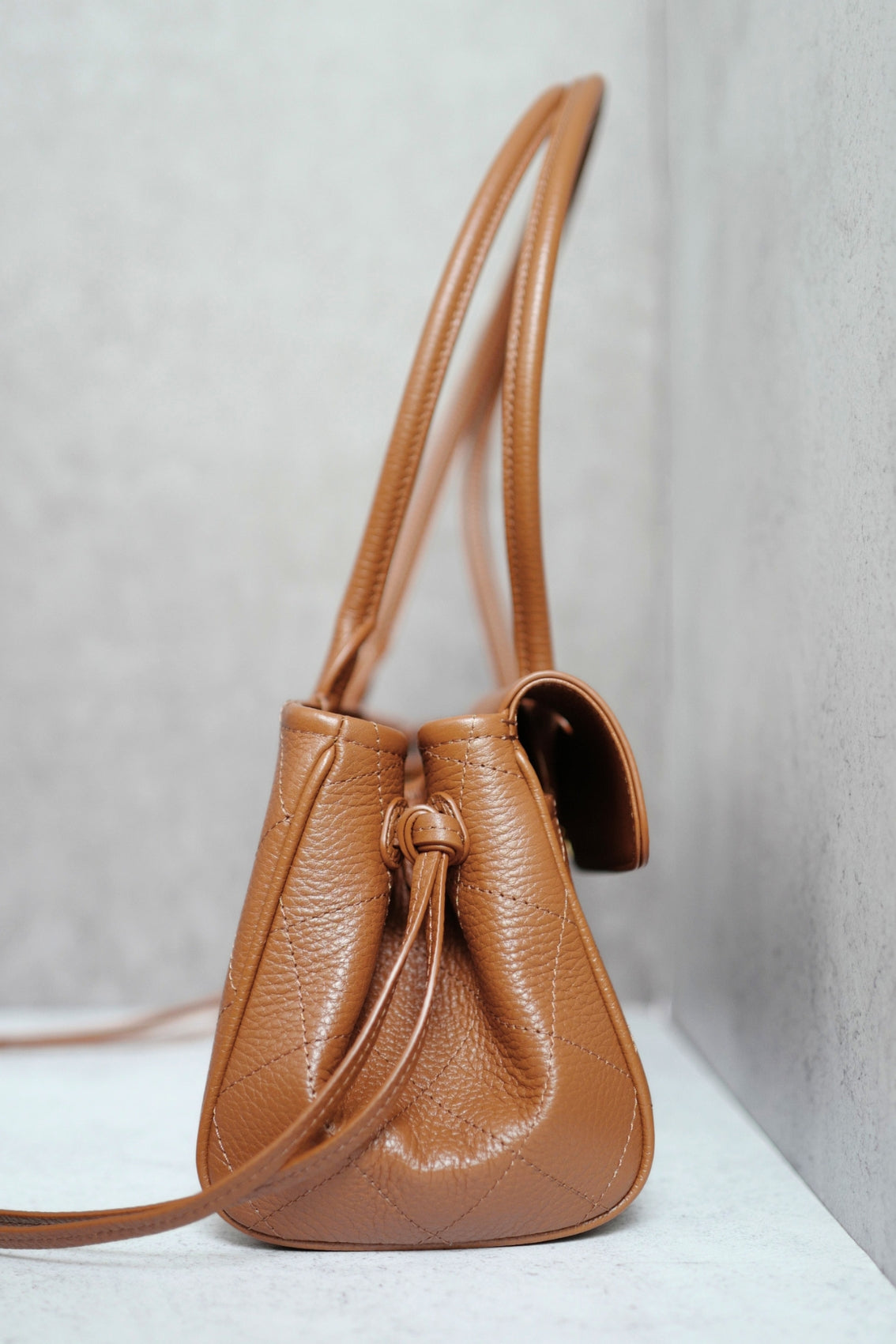 Chanel 26s Shopping Bag Matthieu Blazy Camel Brown Calfskin Spring Summer 2026
