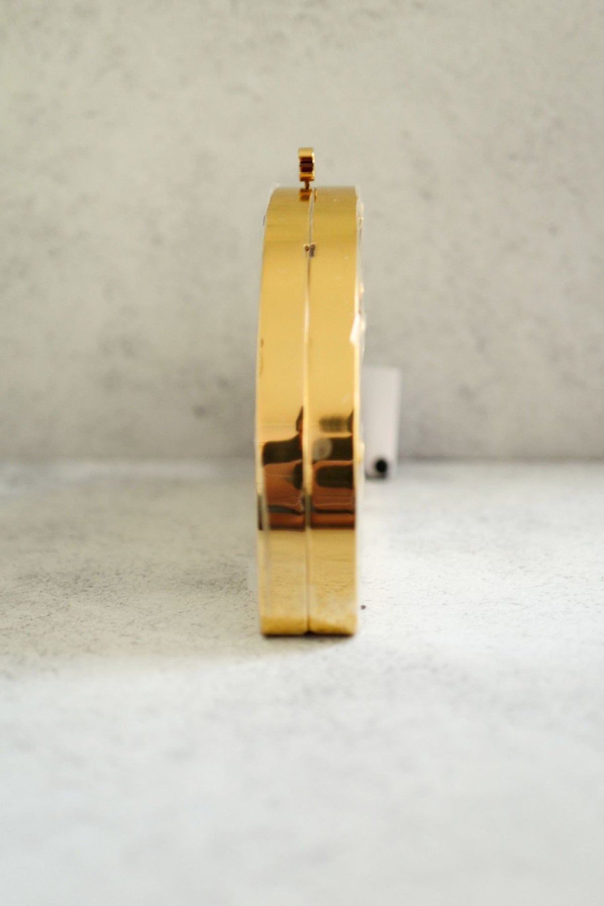 NEW Chanel 26A Metiers d’art Elevator Minaudiere Clutch Golden Silver Gold Hardware