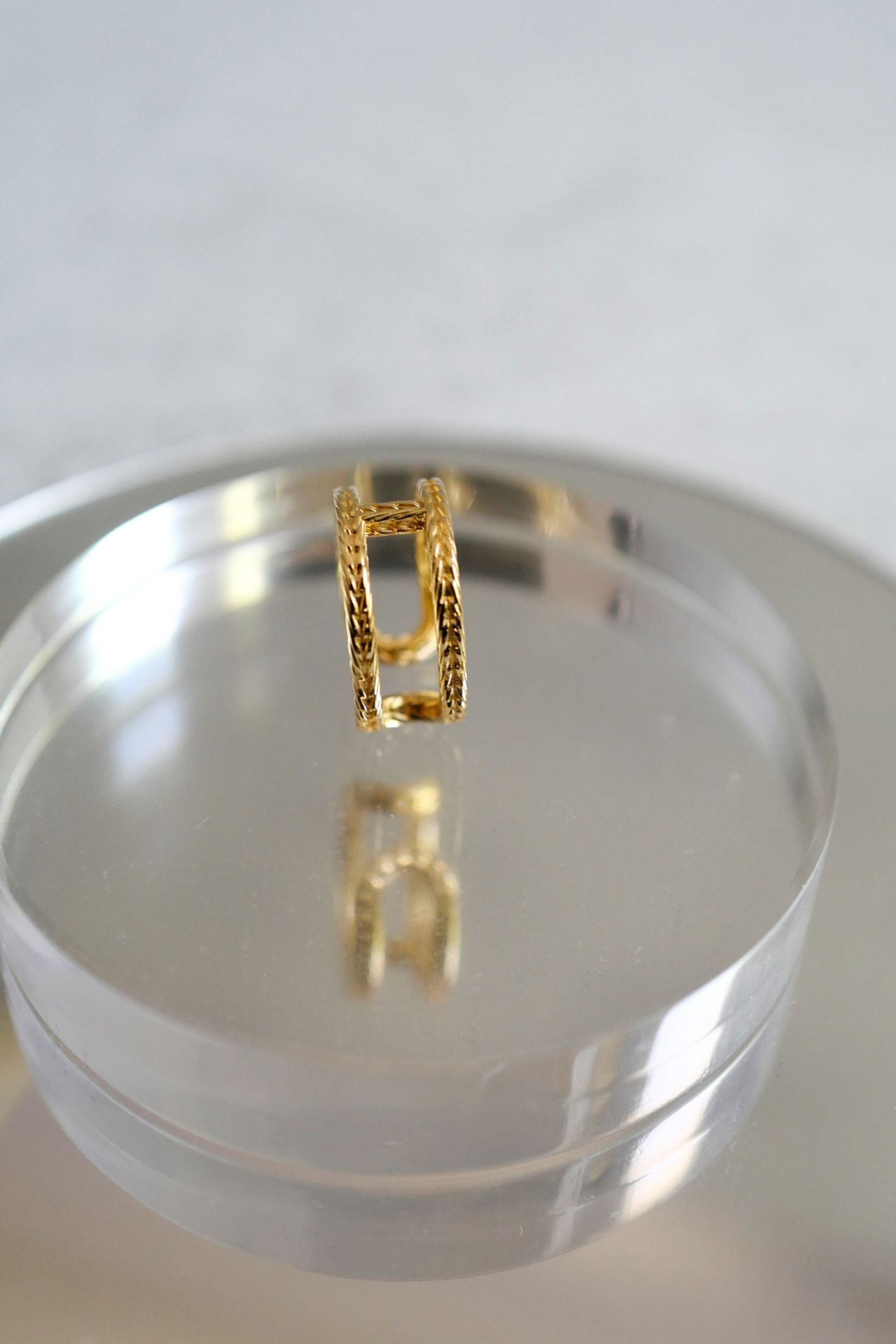 Hermès Chaine d’Ancre Danaé Ring Small Model Yellow Gold 18K Size 52