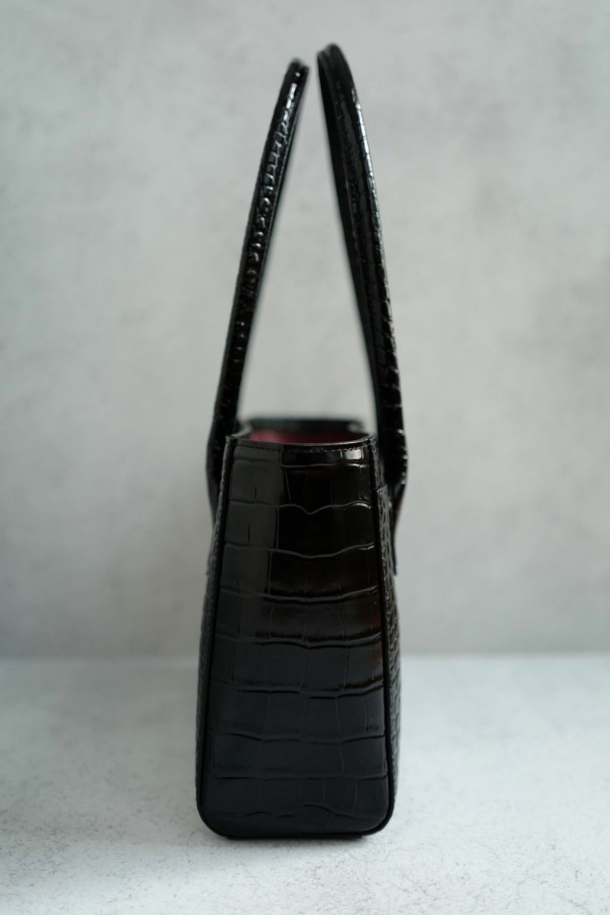 Chanel 26k Matthieu Blazy's Small Tote Black Crocodile Embossed Calfskin GHW