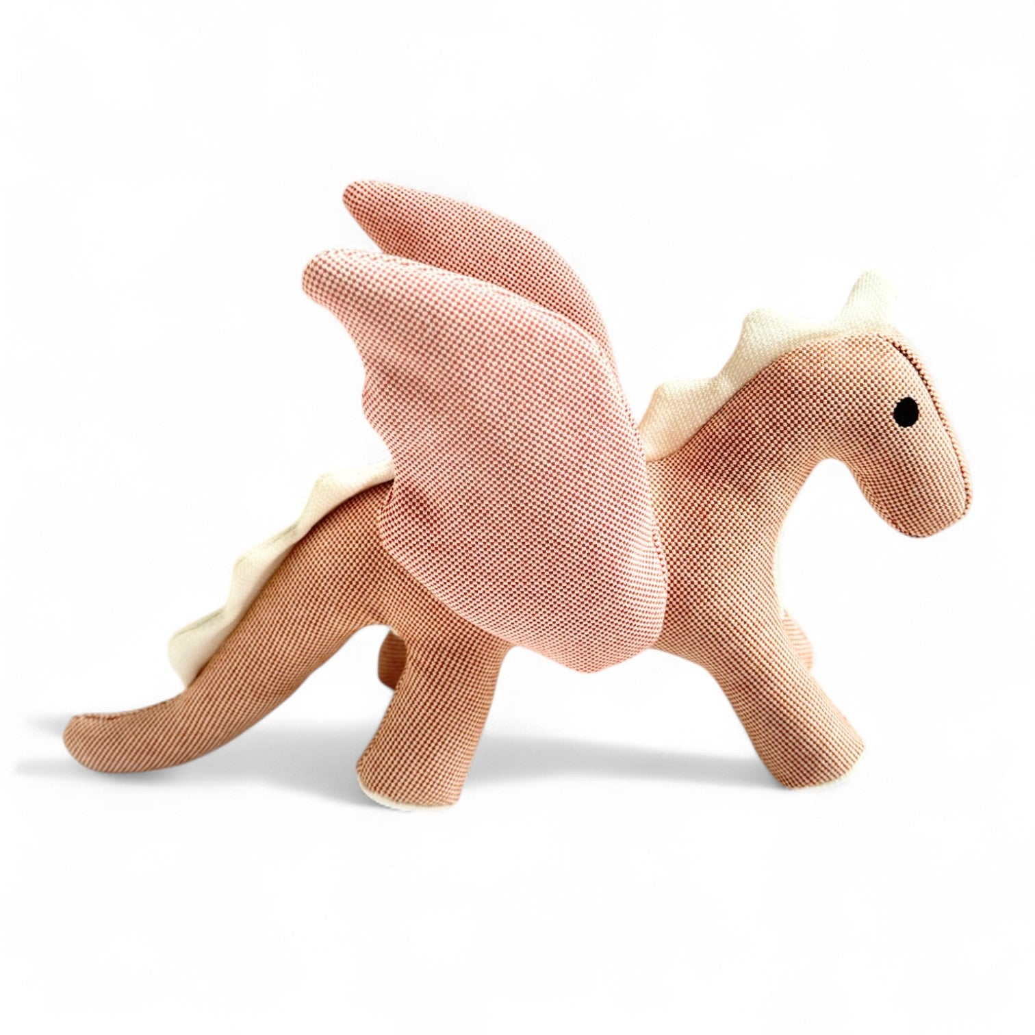 BNIB Hermes Epopee dragon plush In Rose Bougainvillier Pink