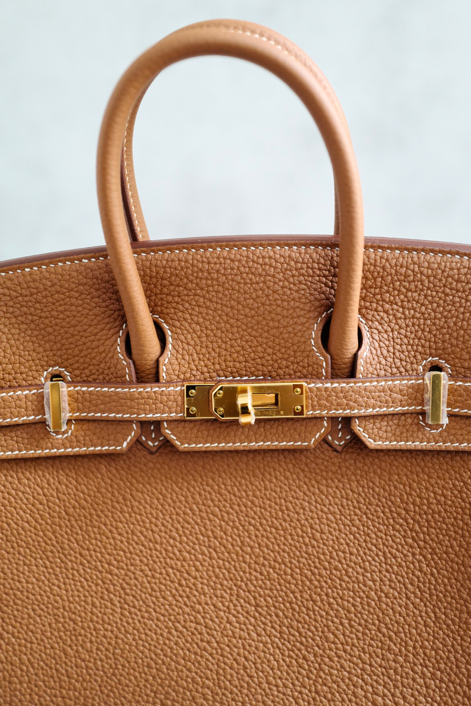 BNIB Hermès Birkin 25 Bag Gold Togo Leather with Gold Hardware