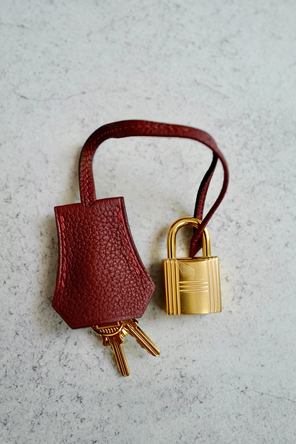Hermes Birkin 25 Rouge H Togo Gold Hardware Complete W Stamp 2024