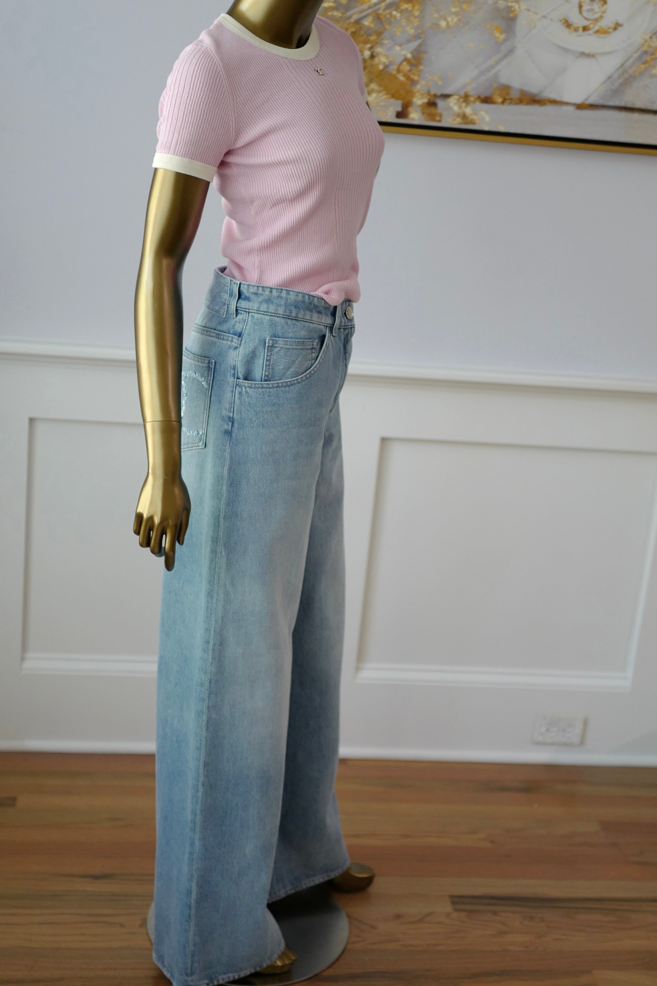 NEW Chanel Coco Beach 2025 Collection T-Shirt size 38