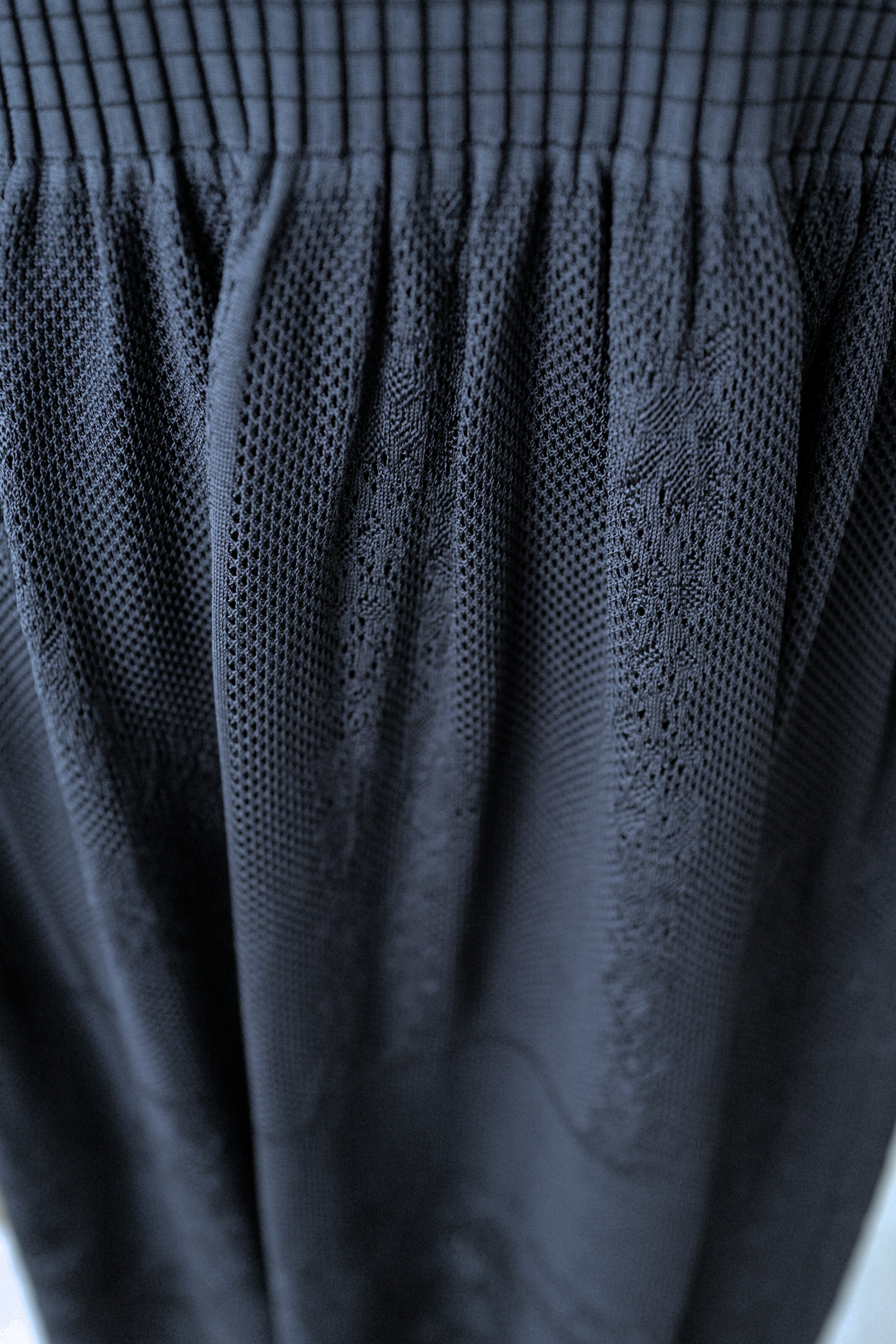 NEW Hermès En Désordre à Fleurs Long Dress Blue Noir Size 38