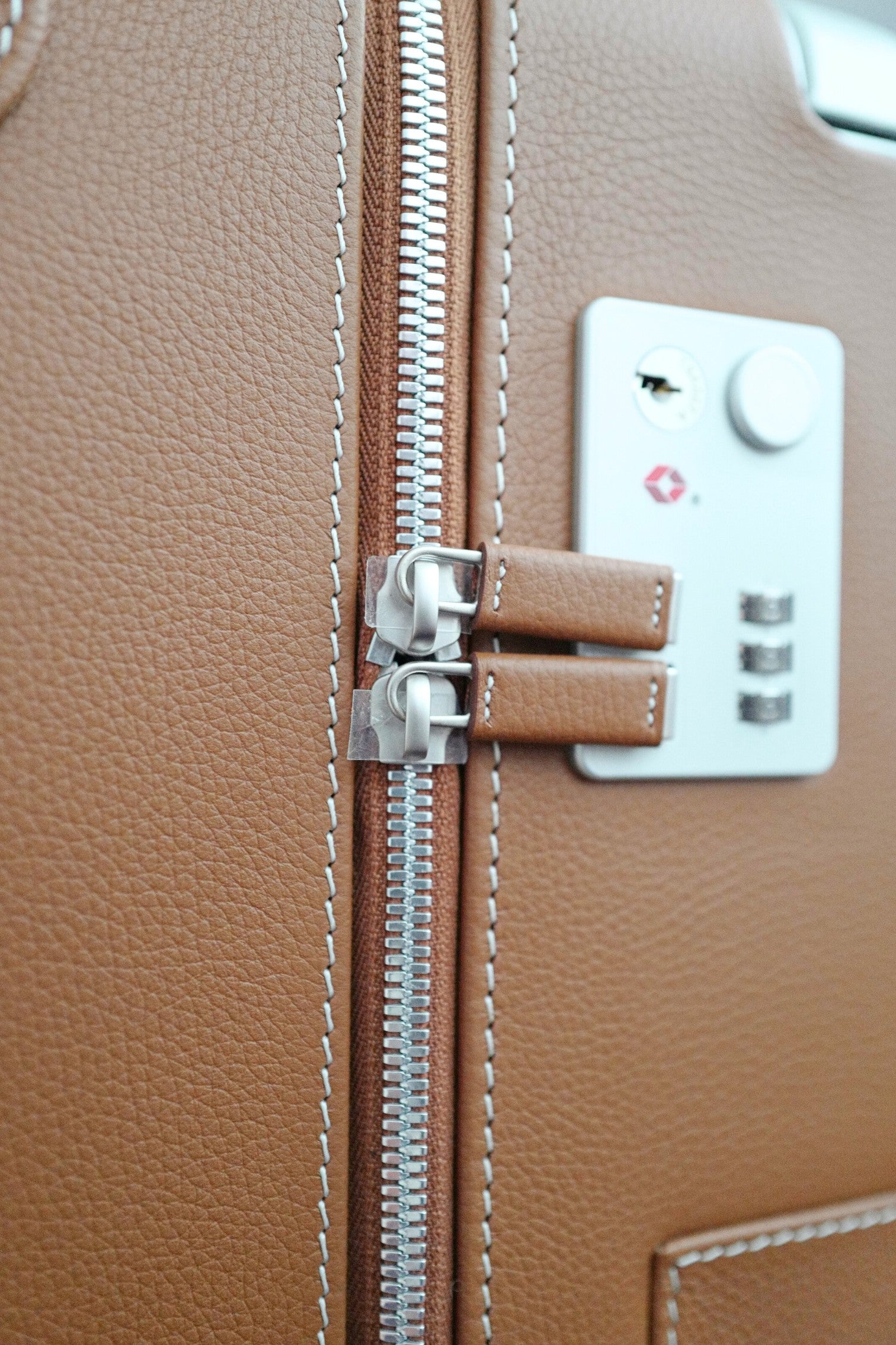New Hermès Valise R.M.S Cargo Carry-On Suitcase – Beige/Fauve Canvas Leather PHW