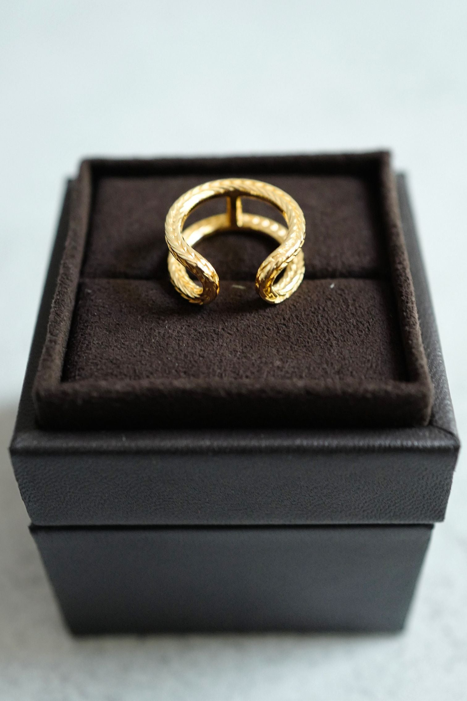 Hermès Chaine d’Ancre Danaé Ring Small Model Yellow Gold 18K Size 52