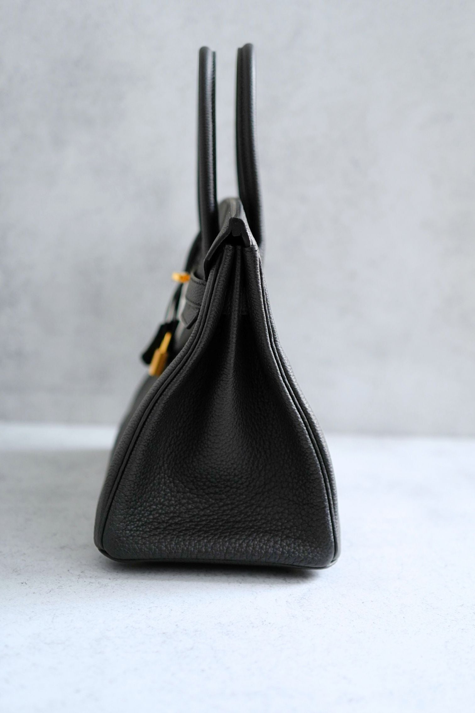 Hermès Birkin 30 Black Togo Leather Gold Hardware K Stamp