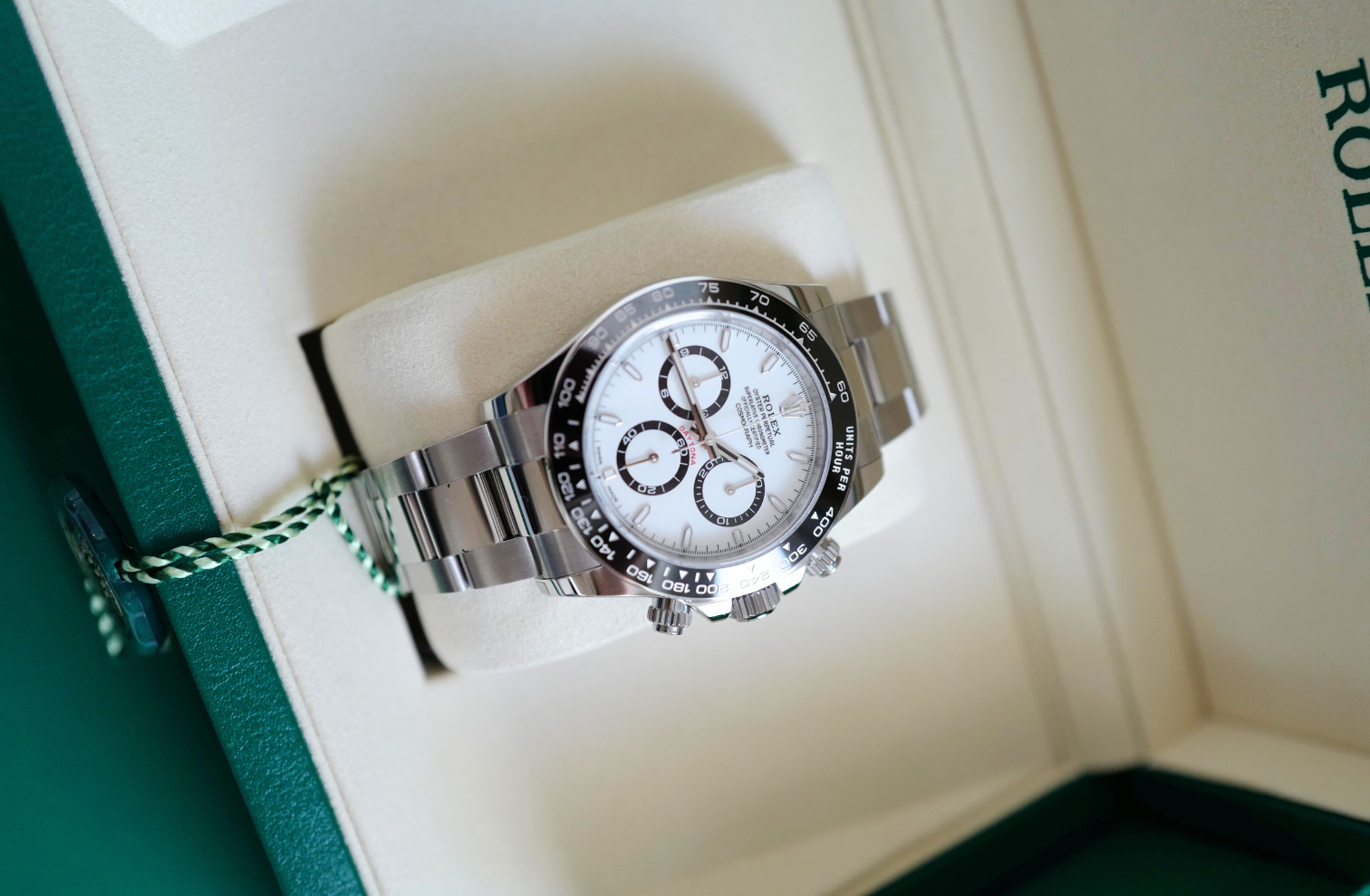 BNIB Rolex Daytona 126500LN White Dial Oystersteel 40mm