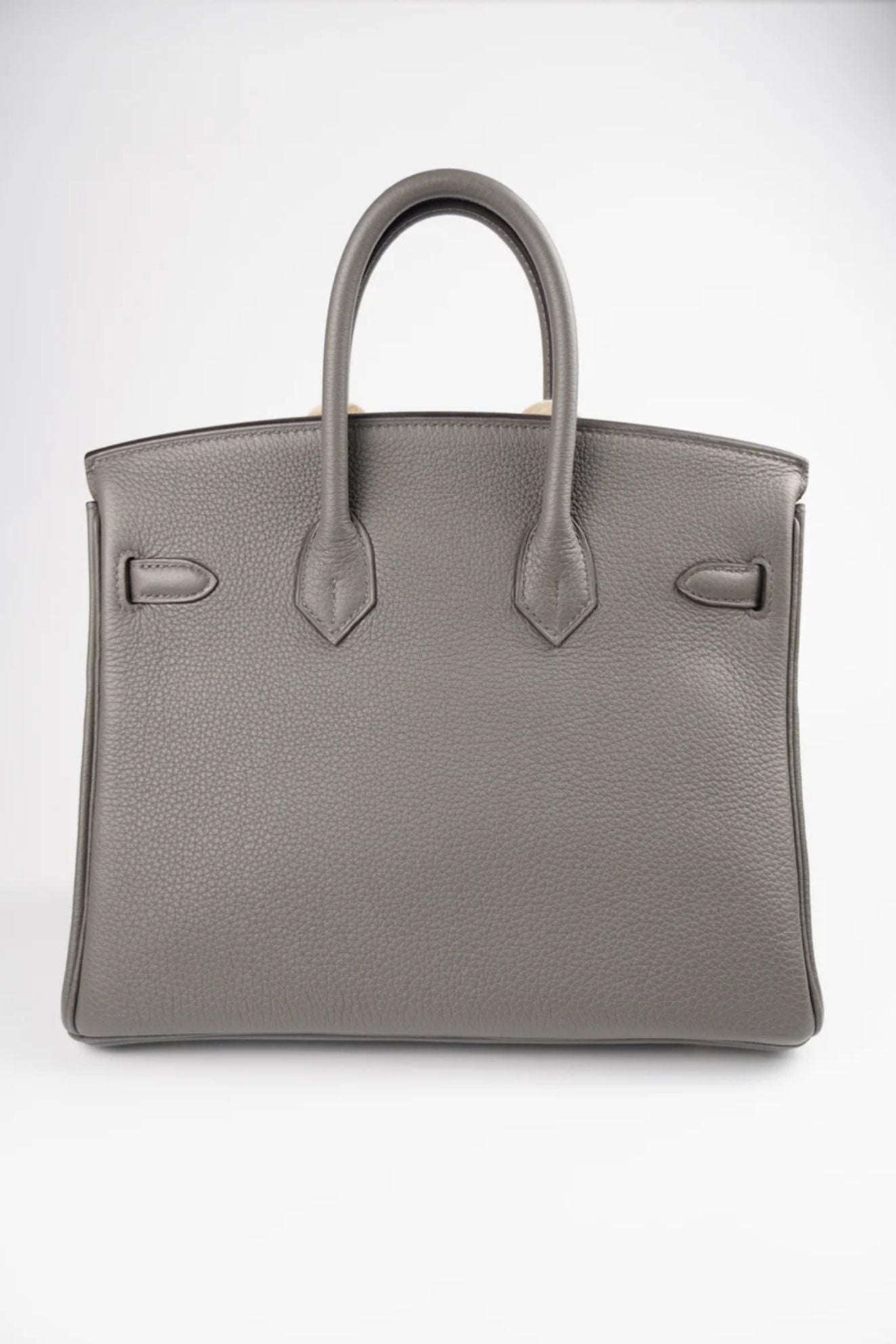 Hermès Birkin 25 Etain Togo Leather Gold Hardware Z Stamp