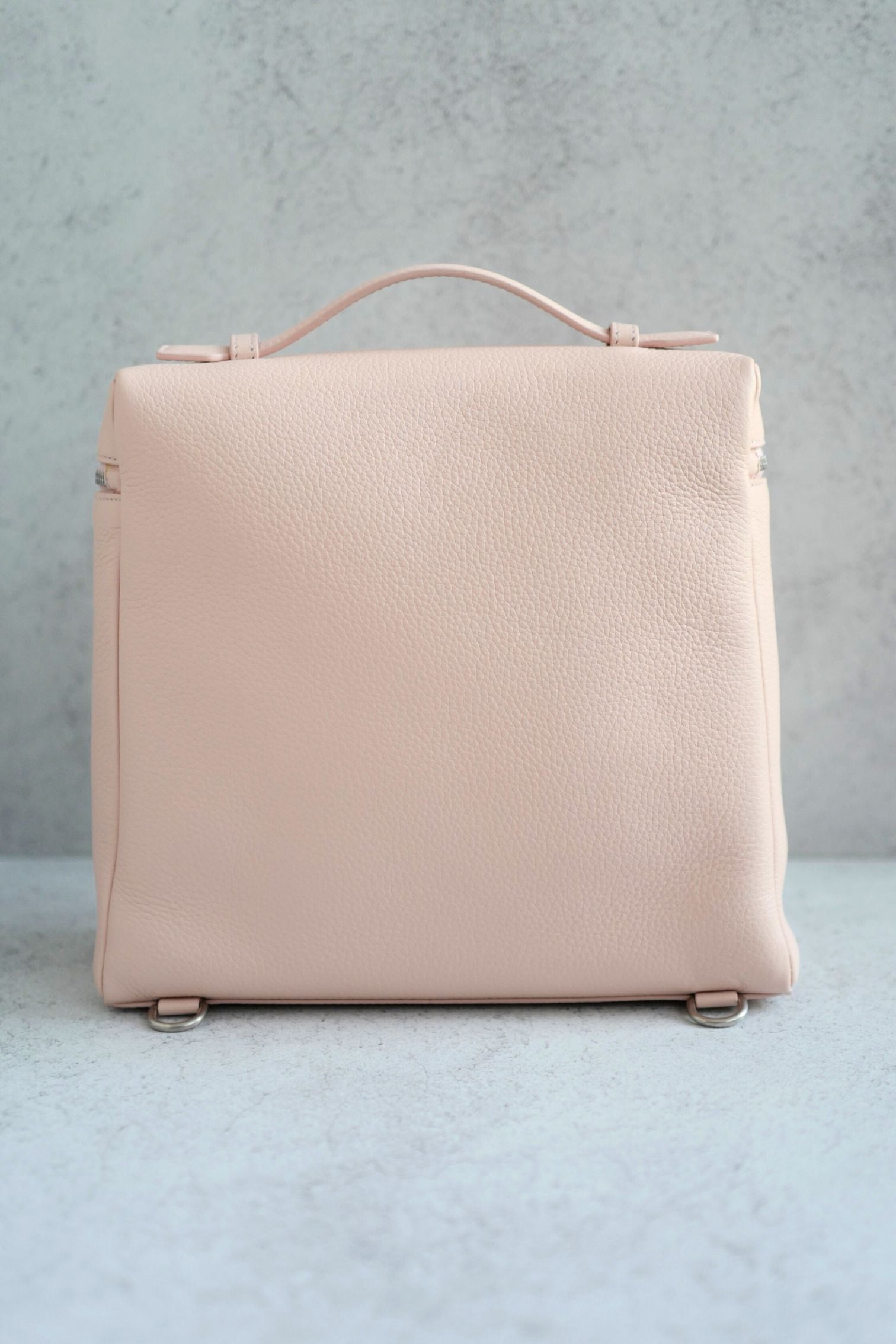 BNIB Loro Piana Extra Pocket backpack L23.5 in Candoglia Marble Rose Sakura Pink