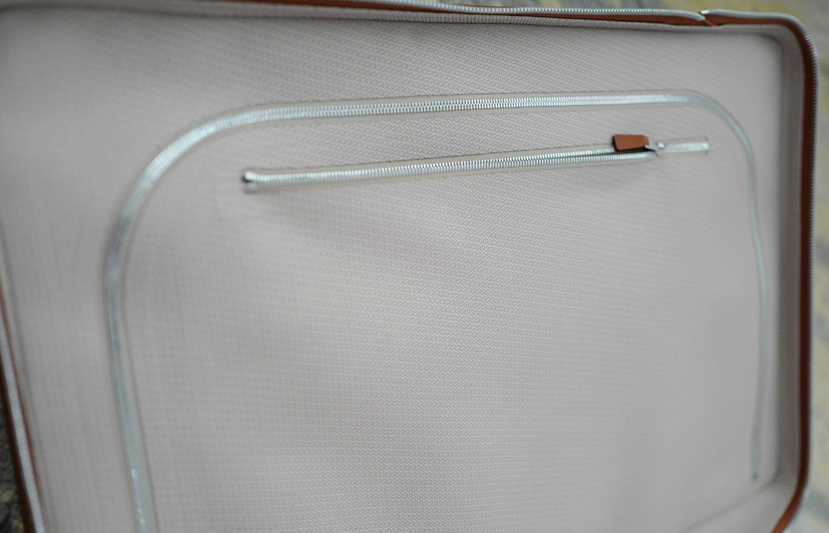 New Hermès Valise R.M.S Cargo Carry-On Suitcase – Beige/Fauve Canvas Leather PHW