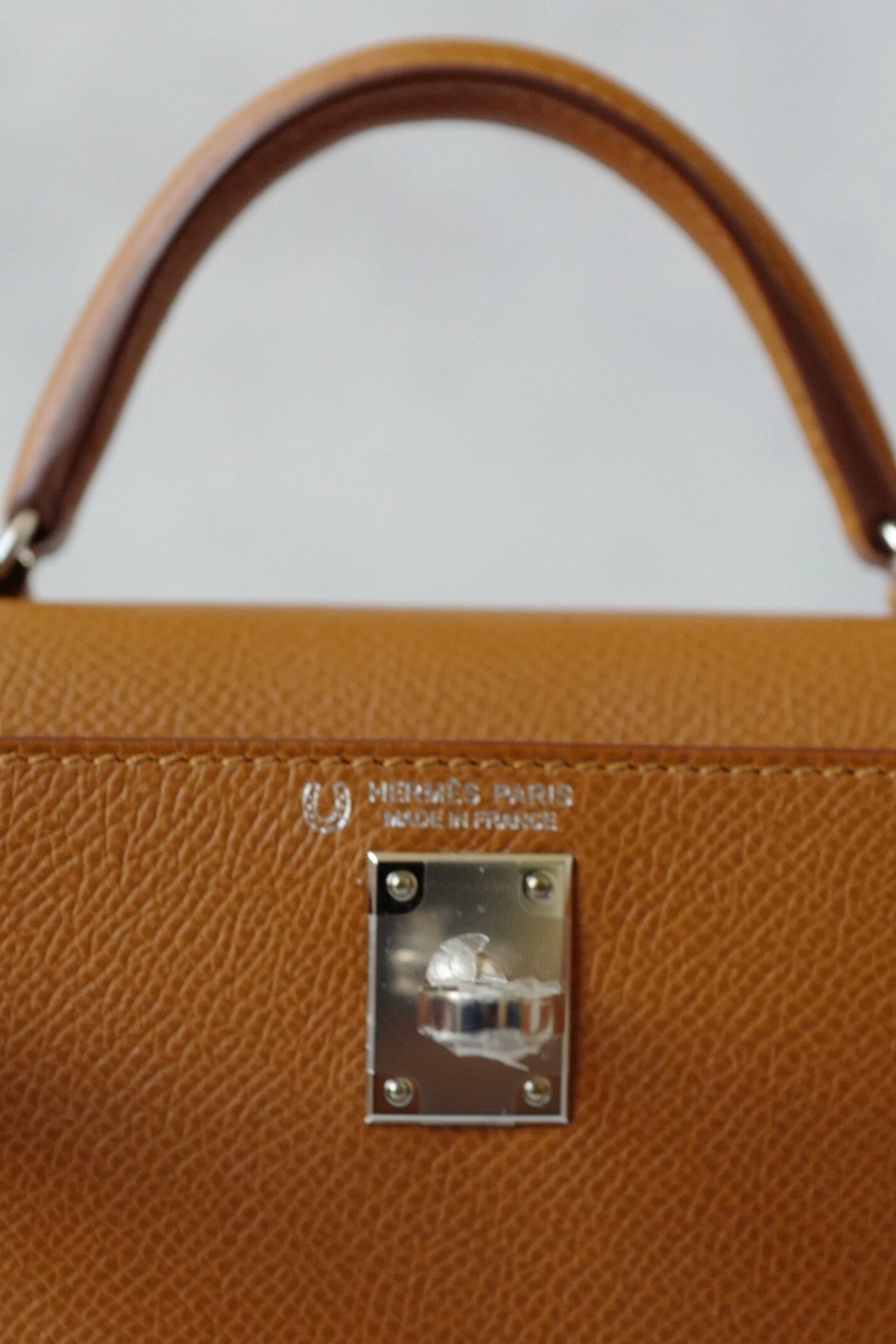 BNIB Hermès Mini Kelly 20 HSS Gold Epsom Leather Palladium Hardware