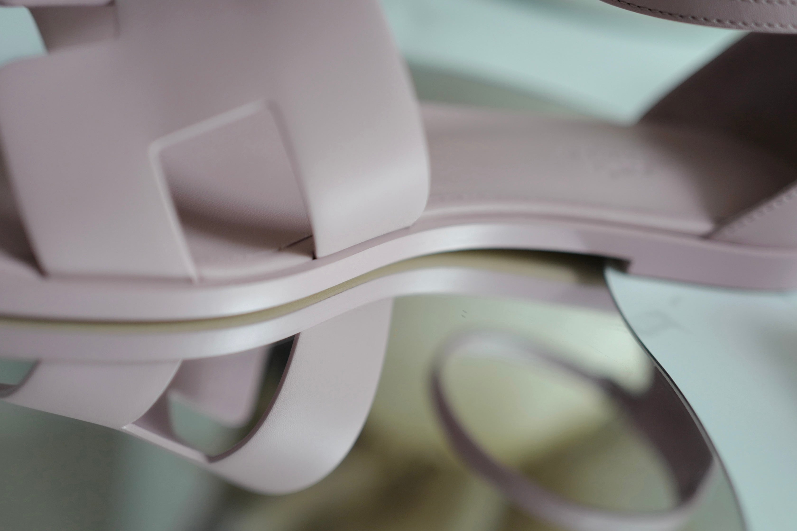 BNIB Hermes Santorini Sandal In rose cancan Size 39