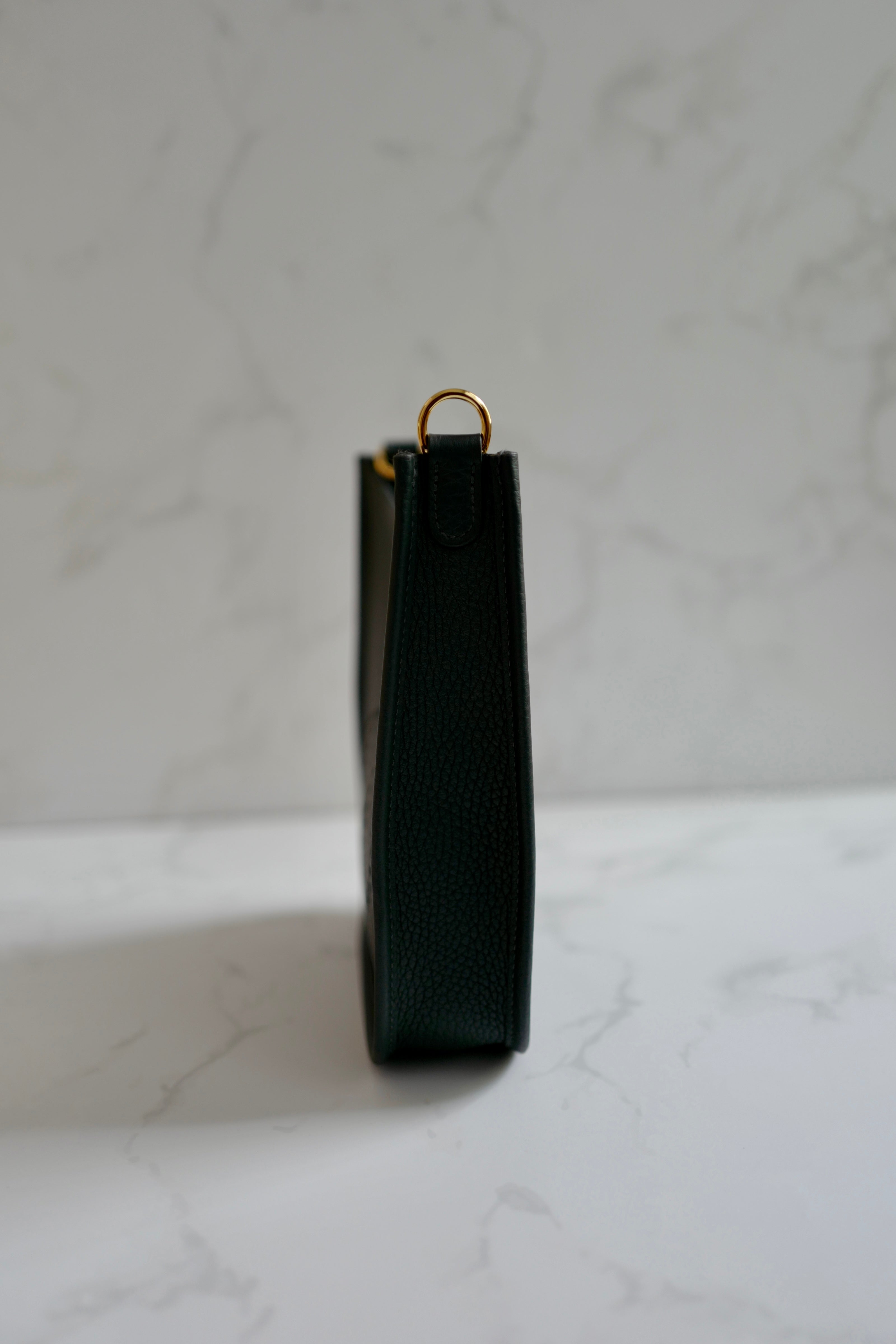BNIB Hermes Mini Evelyne 16 Amazone Vert Mangrove ghw