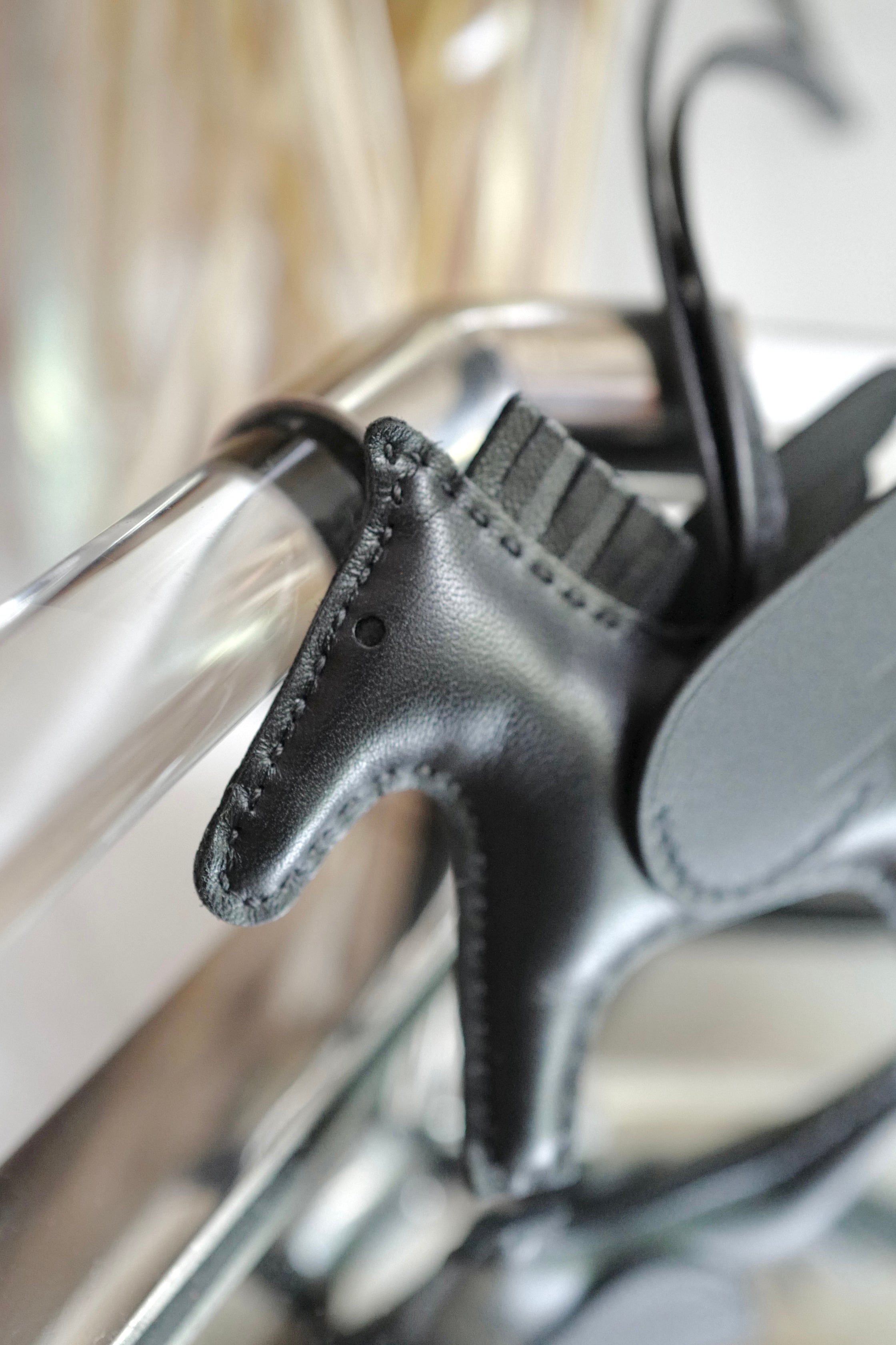 BNIB Hermes Rodeo Pegase PM Milo Swift Noir/Noir/Noir So Black Rodeo Pegasus PM
