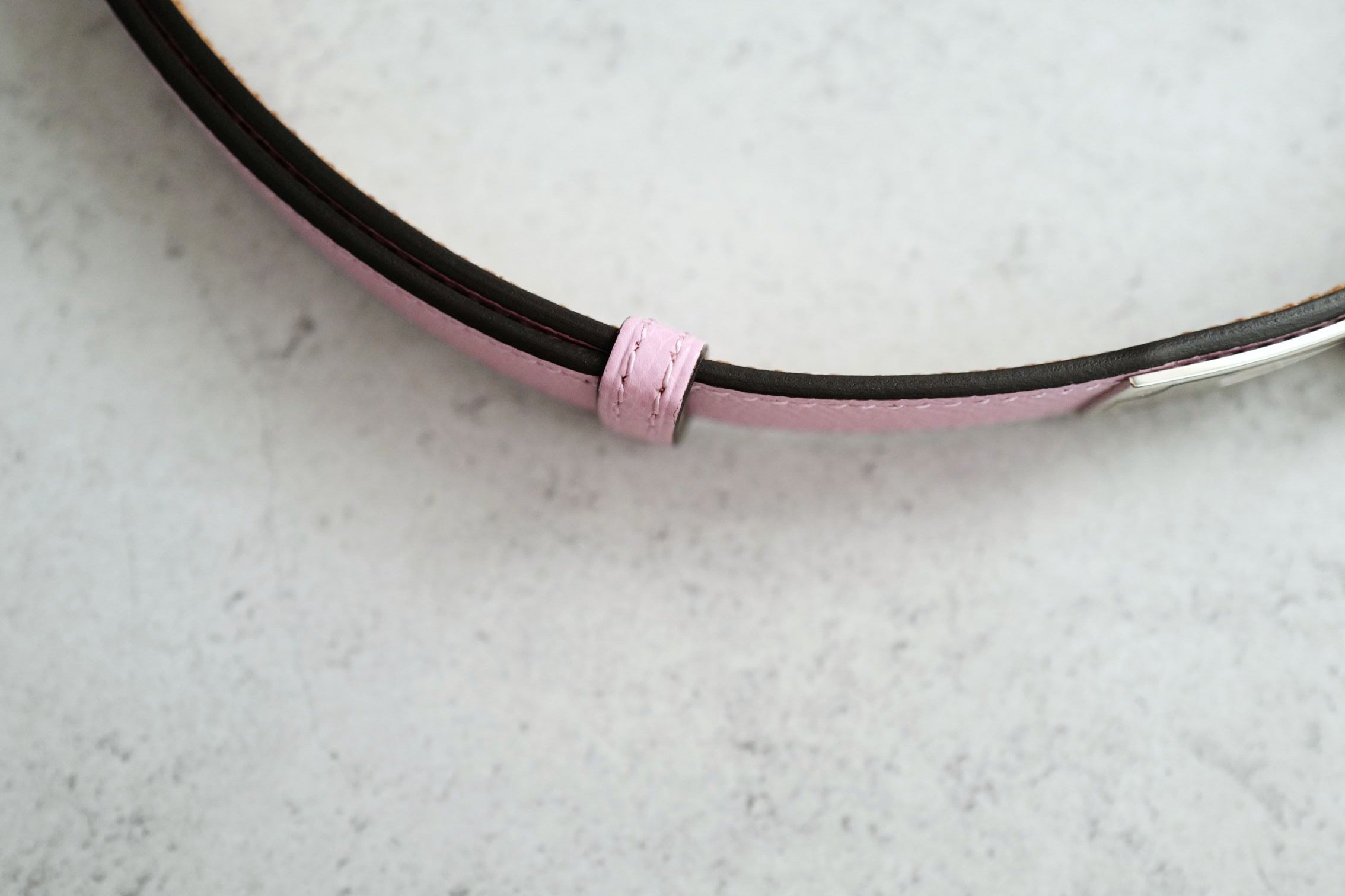 BNIB Hermès Kelly 18 Belt Epsom in Mauve Sylvestre Palladium Hardware 2026