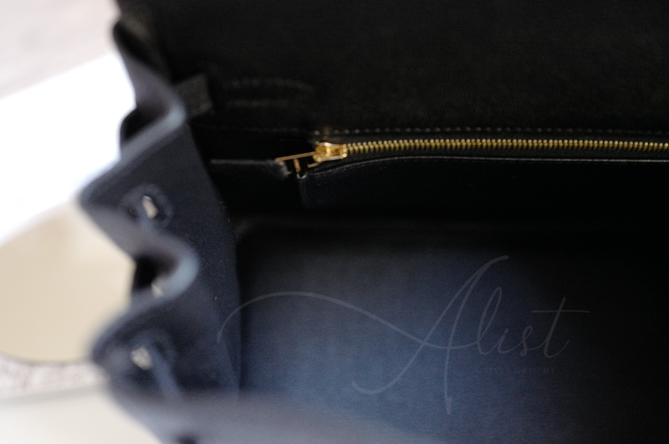 Hermes Birkin 25 Noir Black Togo Gold Hardware W 2024 With Receipt BNIB