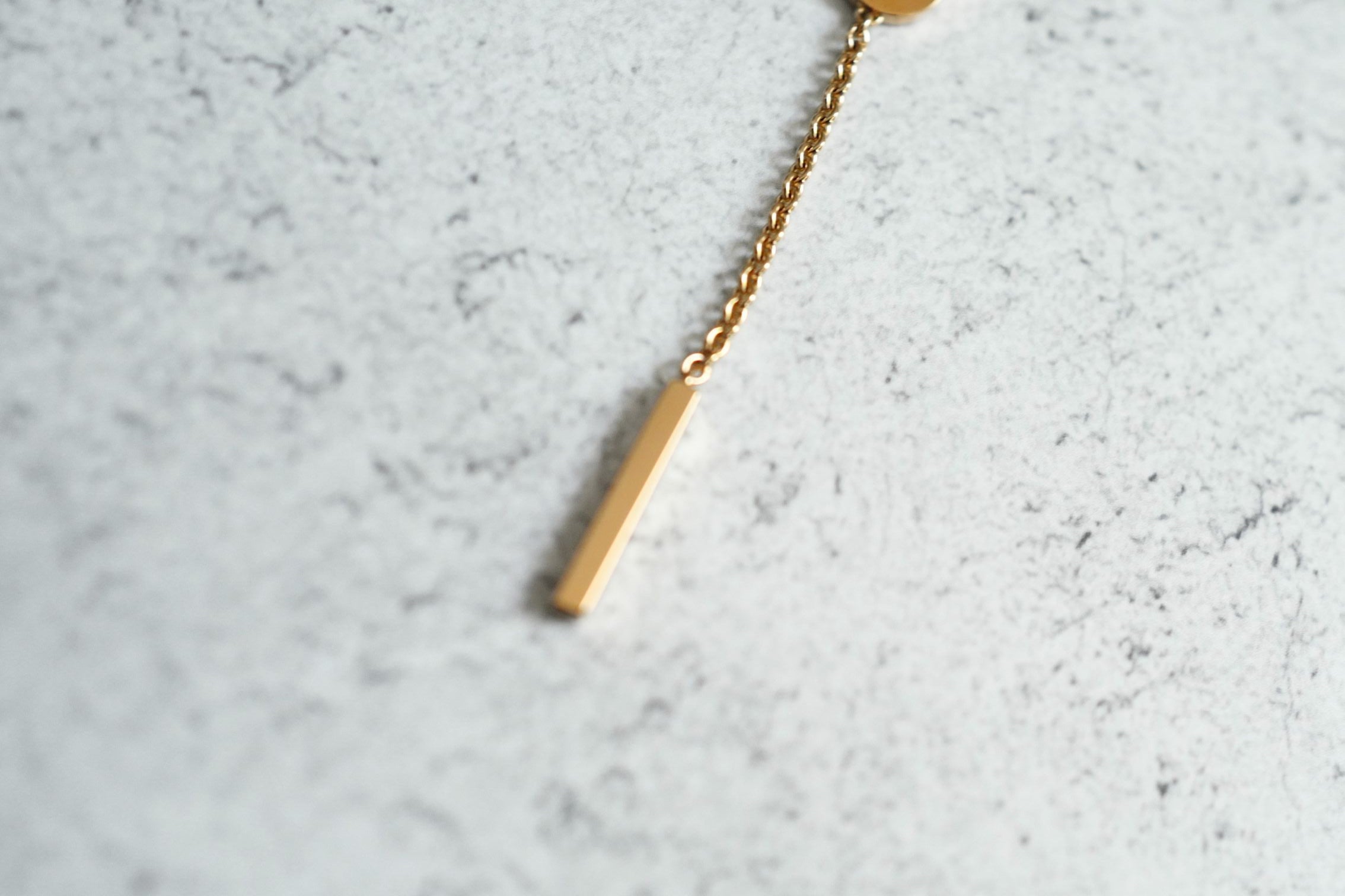 NEW Hermes Ever Chaine d'ancre Lariat Necklace Rose Gold 54 Diamonds