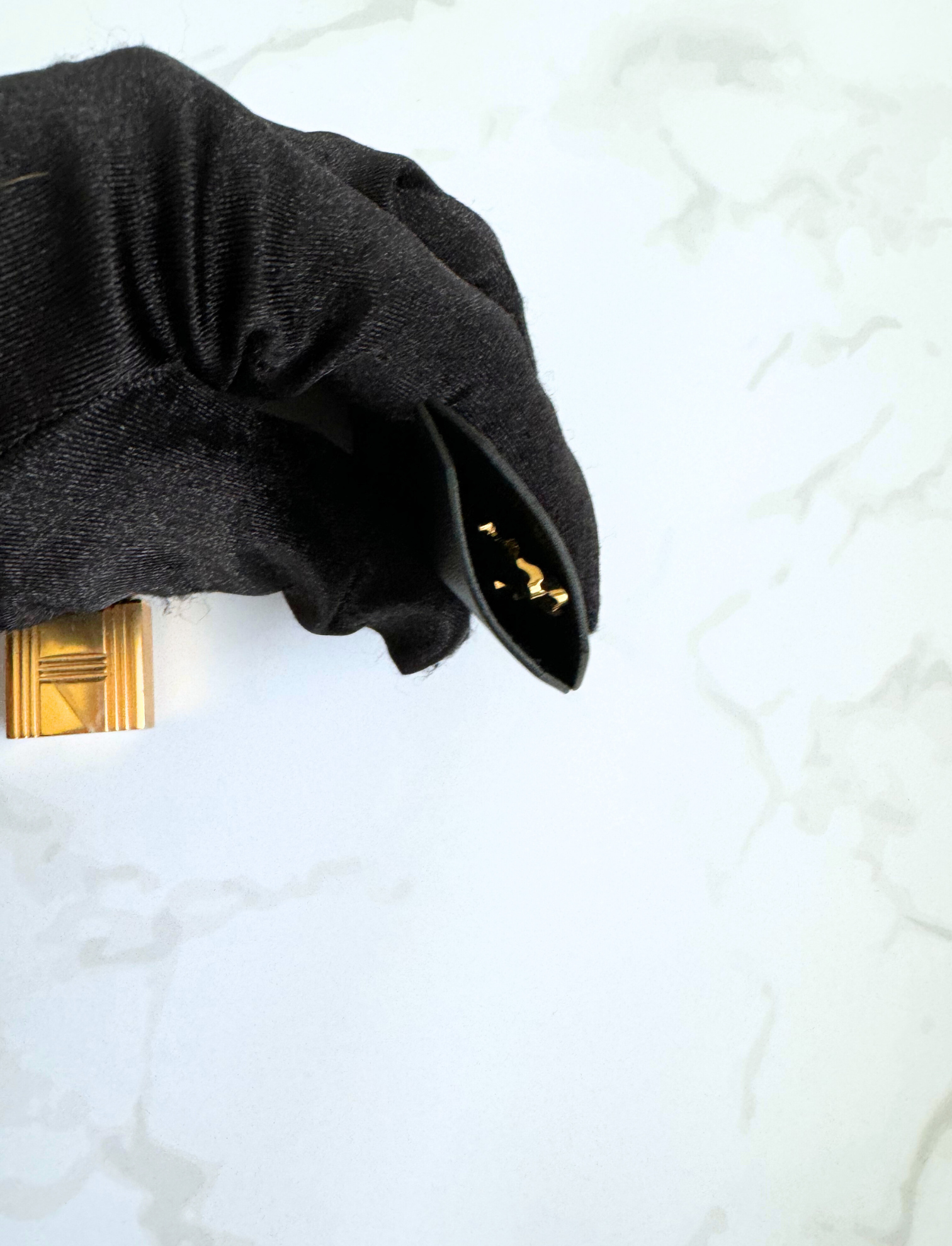 Hermes Kelly 25 Black Tadelakh Sellier Gold HW Complete Original Receipt NEW