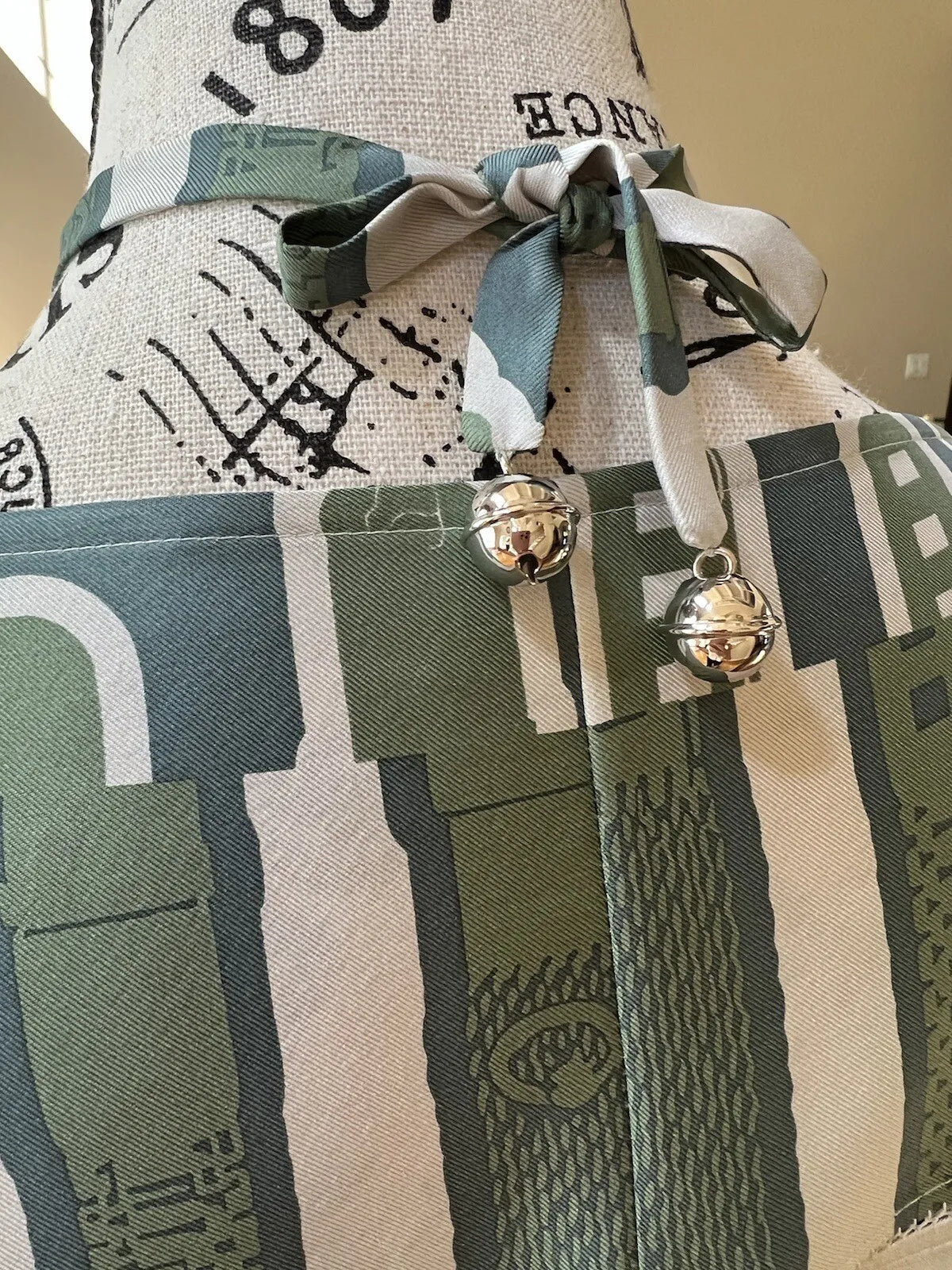 NEW Hermes FW23 Runway Dress Le Tresor De Medor In vert sauge size 34 $9K Retail
