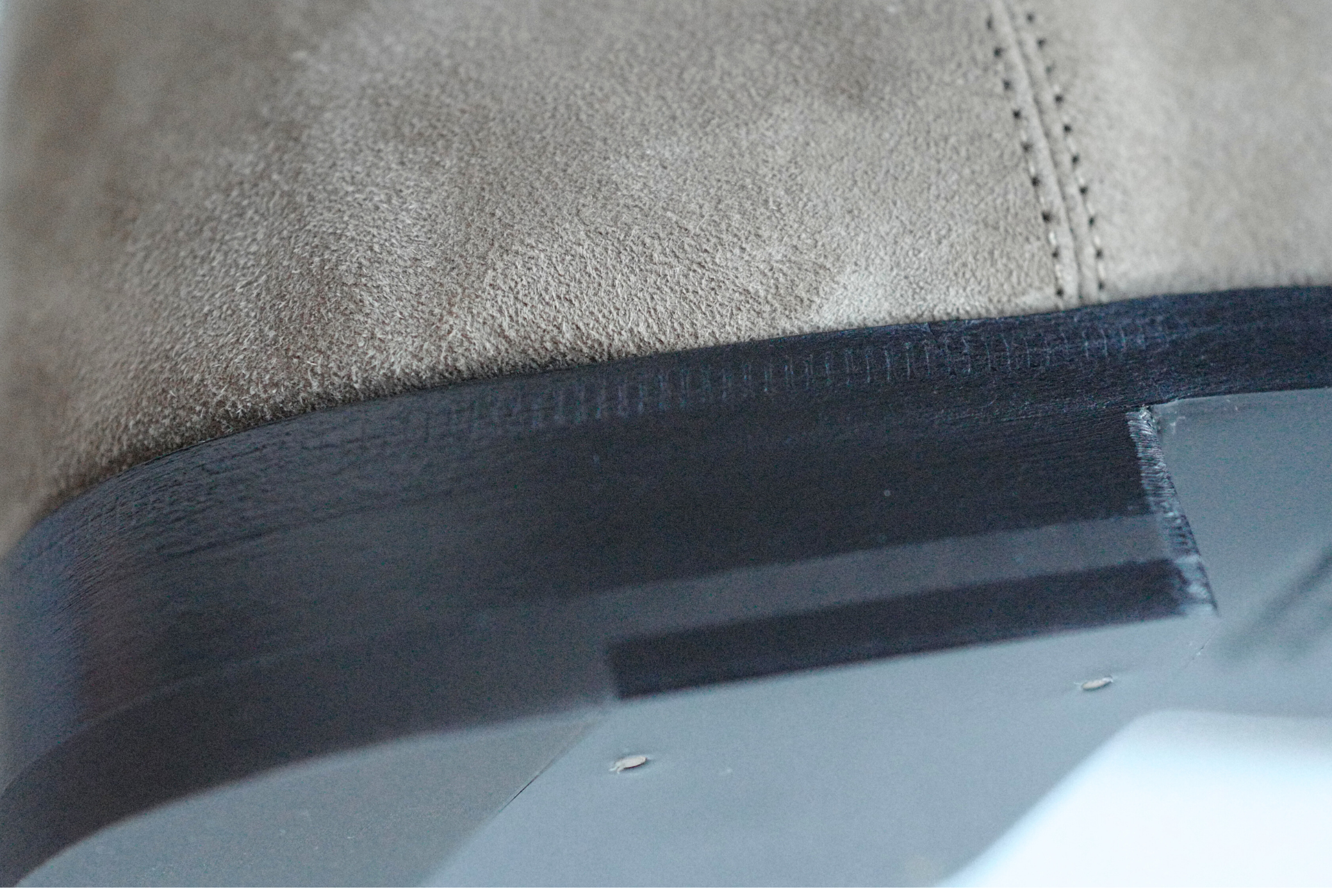 Hermès Jumping Supple Suede Goatskin Boots Étoupe with Palladium Hardware Size 38