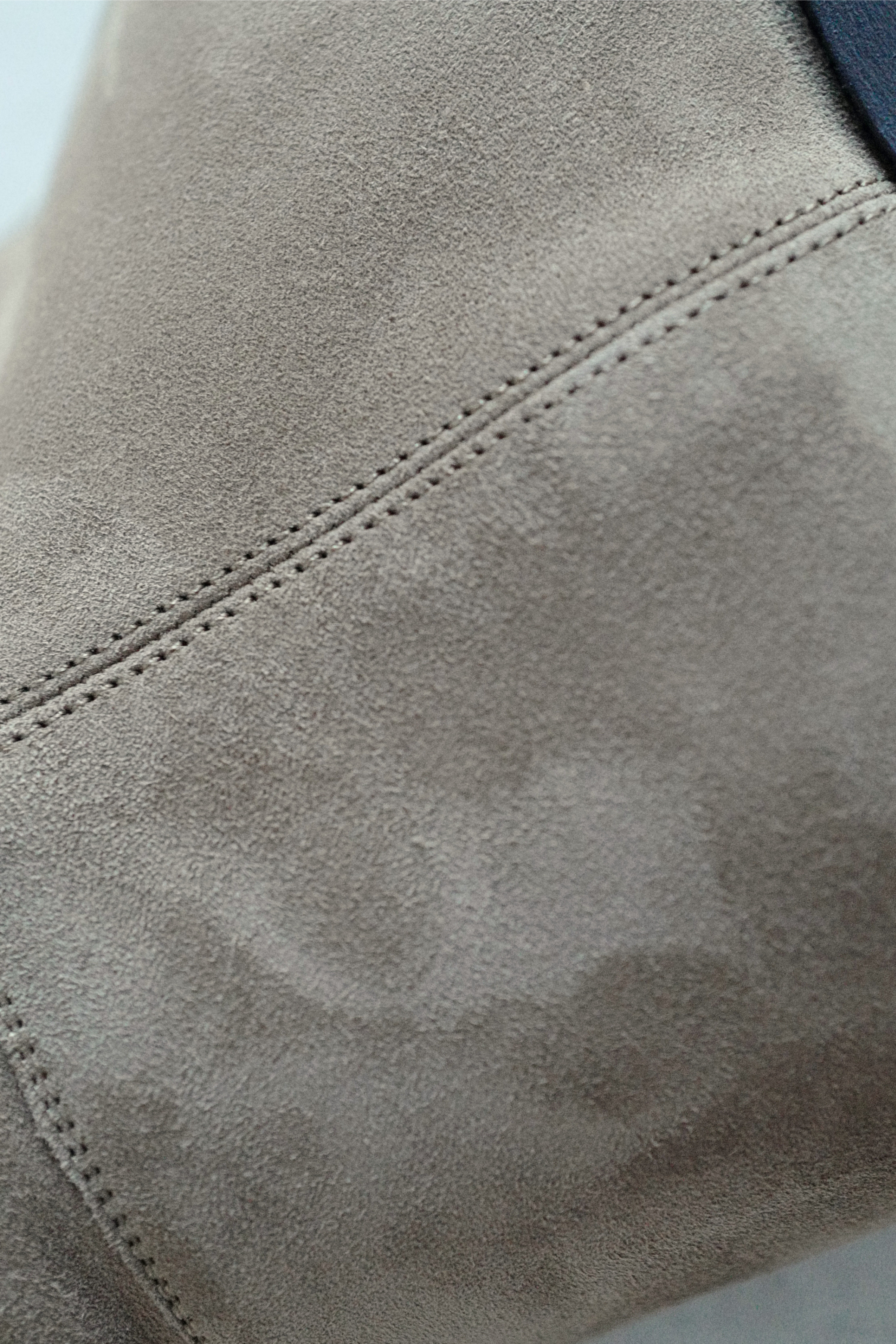 Hermès Jumping Supple Suede Goatskin Boots Étoupe with Palladium Hardware Size 38