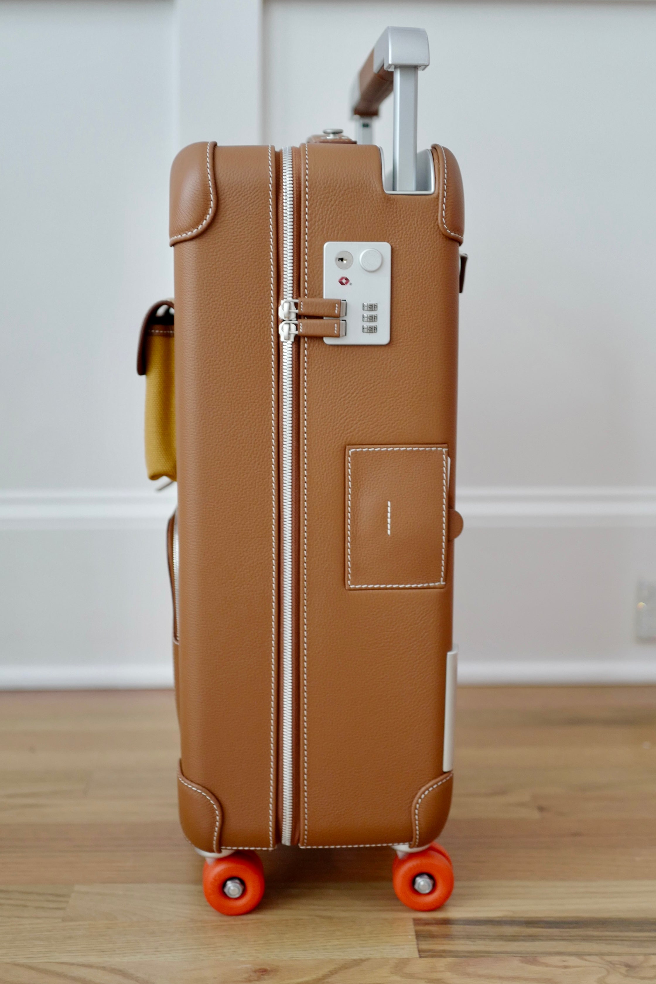 BNIB Hermès RMS Cargo Carry On Cabine Suitcase – Dessert/Fauve 2025 $24K