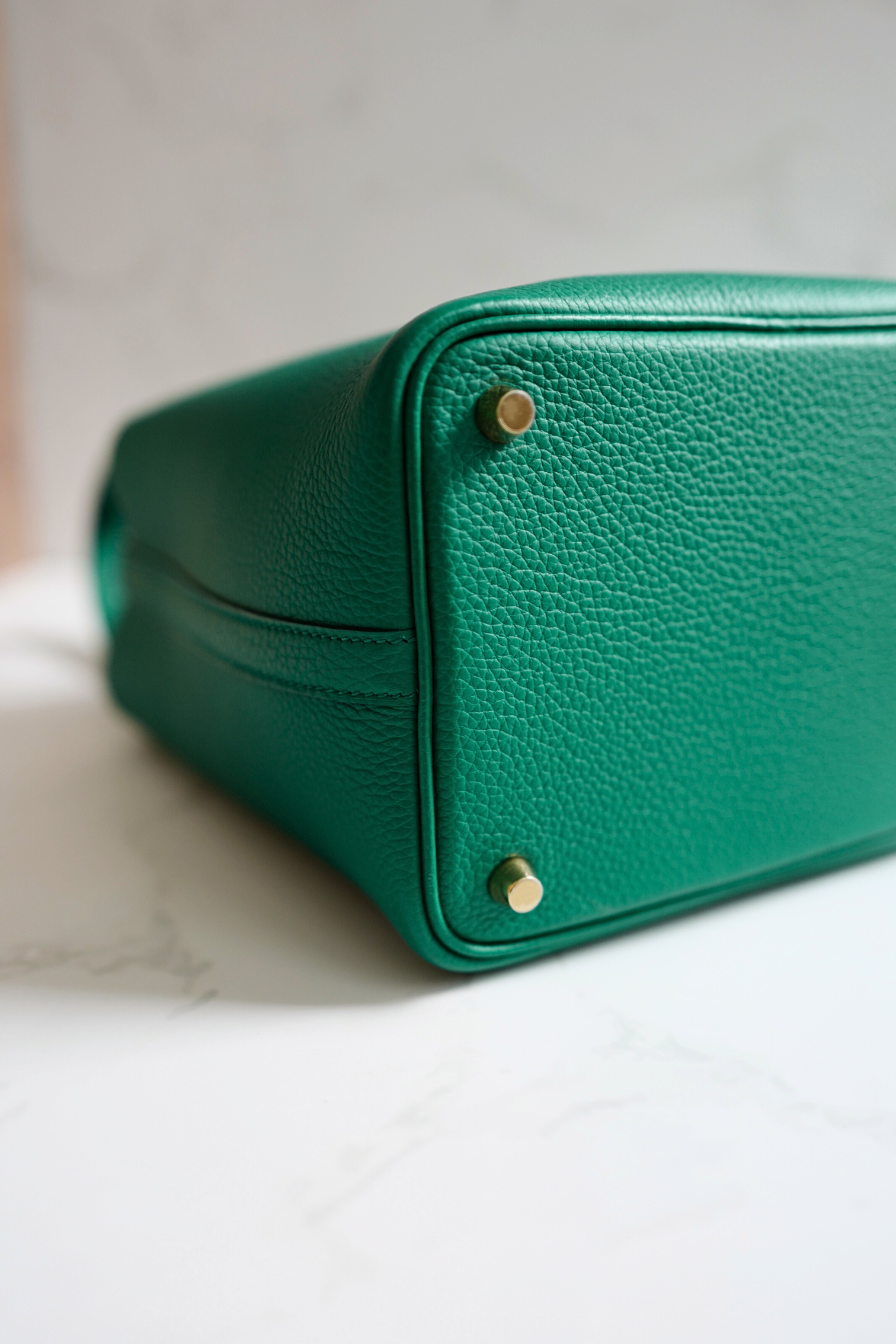 Hermes Picotin 18 Vert Jade with Gold Hardware U Stamp