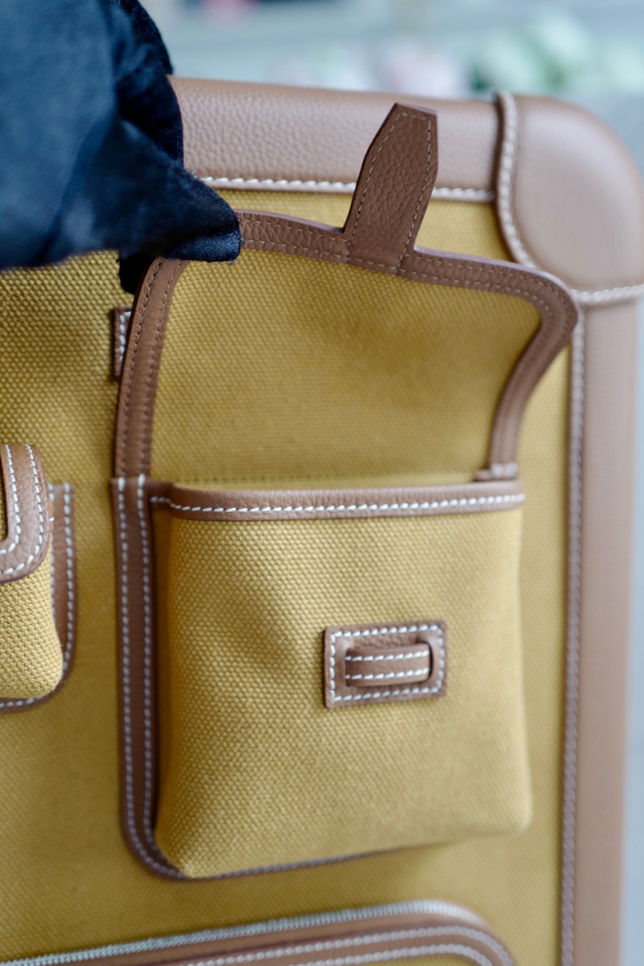 BNIB Hermès RMS Cargo Carry On Cabine Suitcase – Dessert/Fauve 2025 $24K