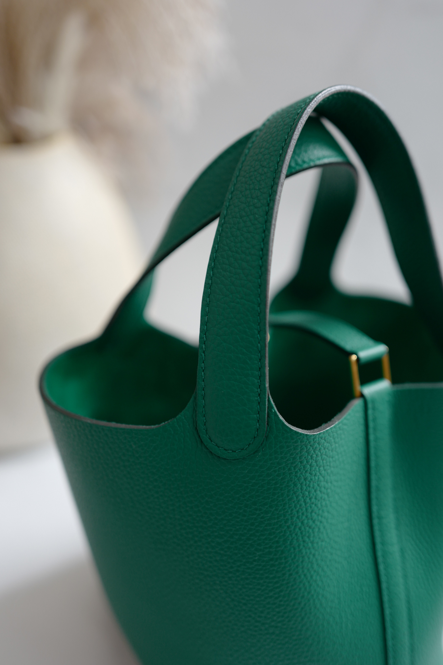 Hermes Picotin 18 Vert Jade with Gold Hardware U Stamp