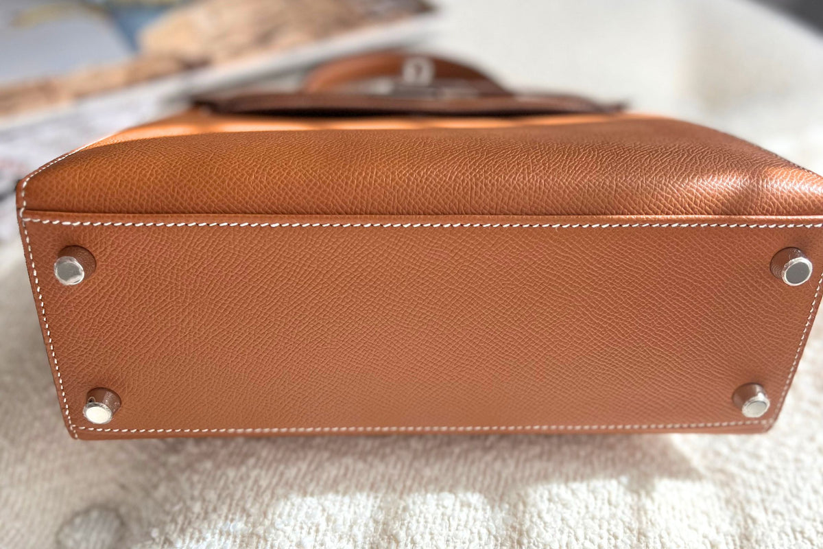 BNIB Hermes Kelly 25 Gold Epsom Sellier Palladium Hardware G Stamp 2026