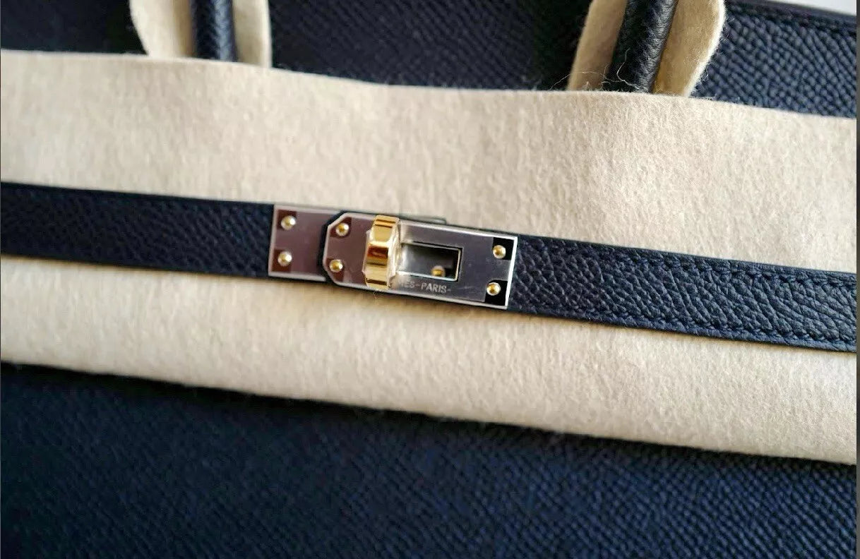 BNIB Hermes Birkin 25 Black Epsom Sellier Electrum HW W 2024 Original Receipt