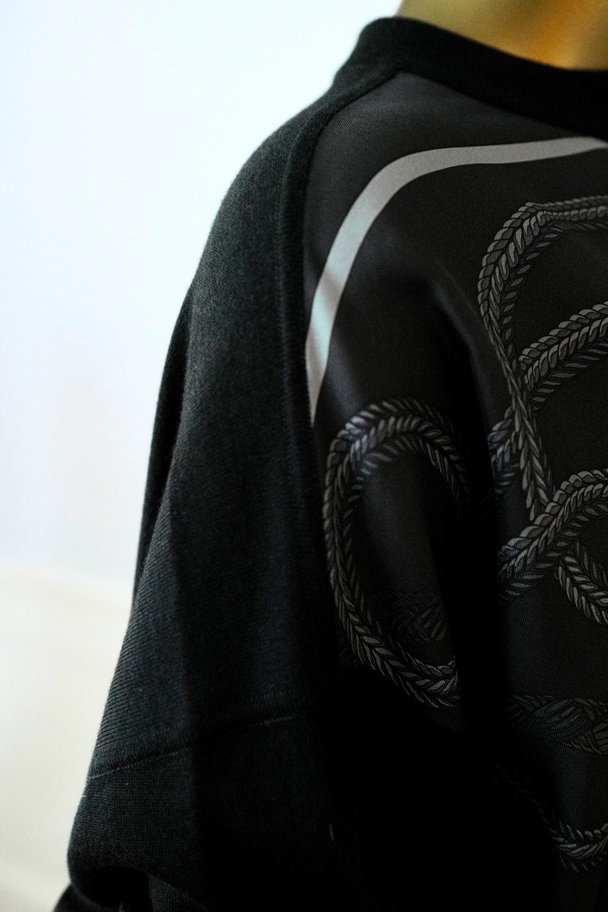 NEW Hermès "Palefroi Remix" Twillaine Tunic Short Dress Gris Charbon Size 36