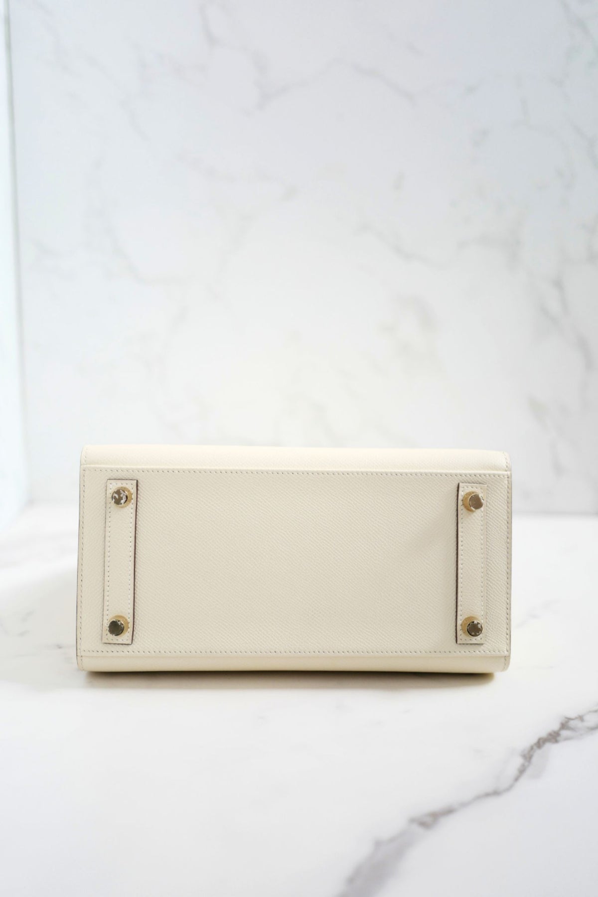 Hermes Birkin 25 Nata Epsom Sellier Gold Hardware
