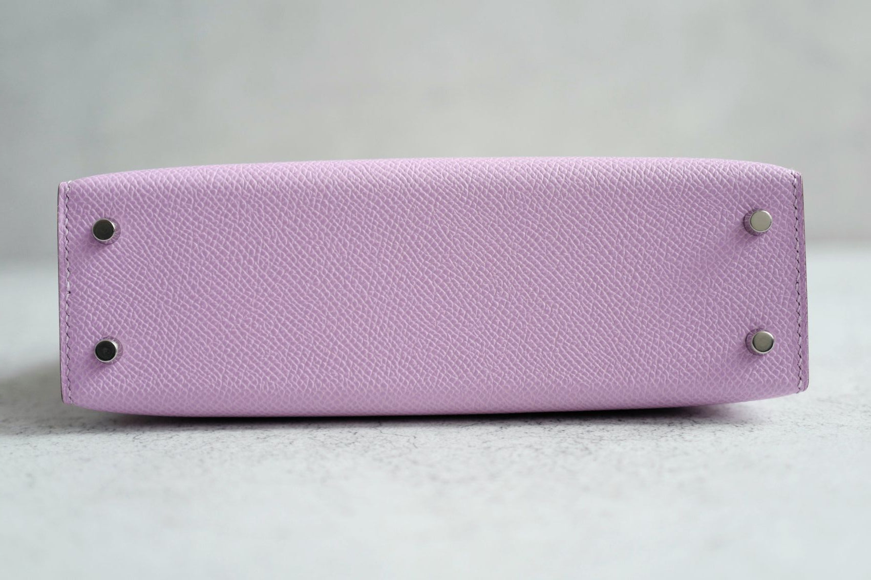 Hermès Kelly II Mini Sellier Guimauve Veau Epsom PHW Stamp K