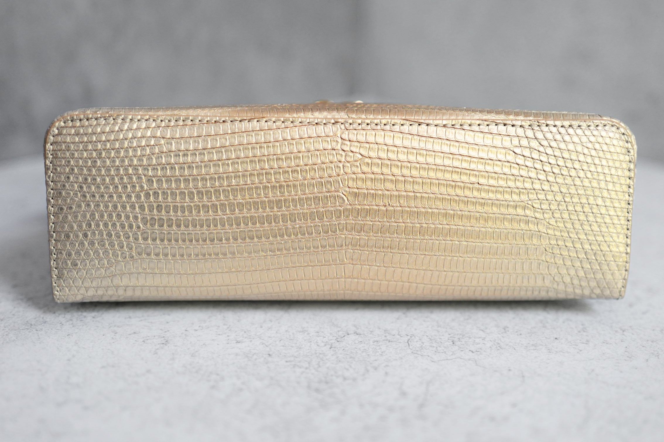 Loro Piana Extra Pocket L19 Lizard Cosmic Whisper/Sun Gold HW Limited Exotic