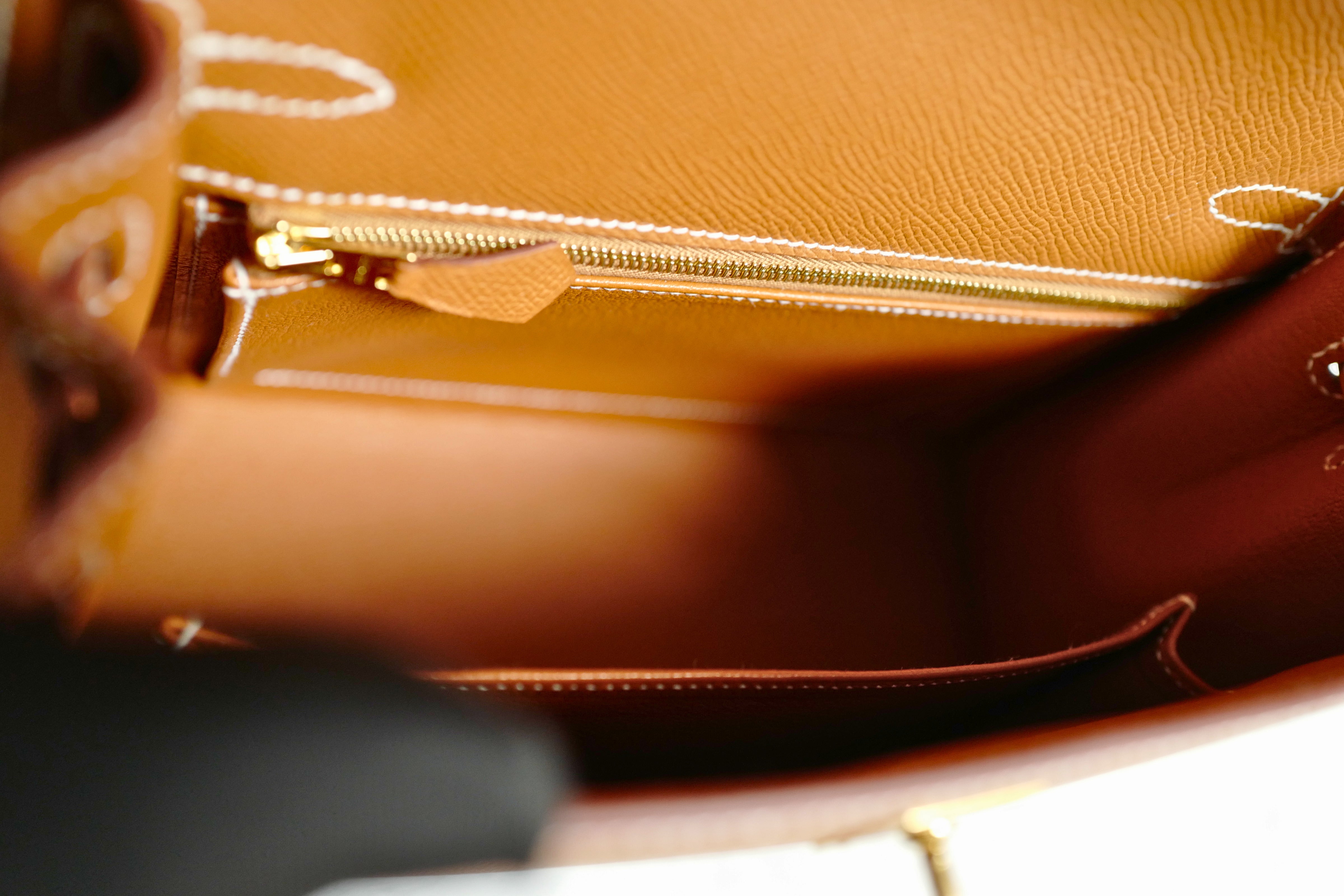 BNIB Hermes Kelly 25 Gold Epsom Sellier Gold Hardware G Stamp 2026