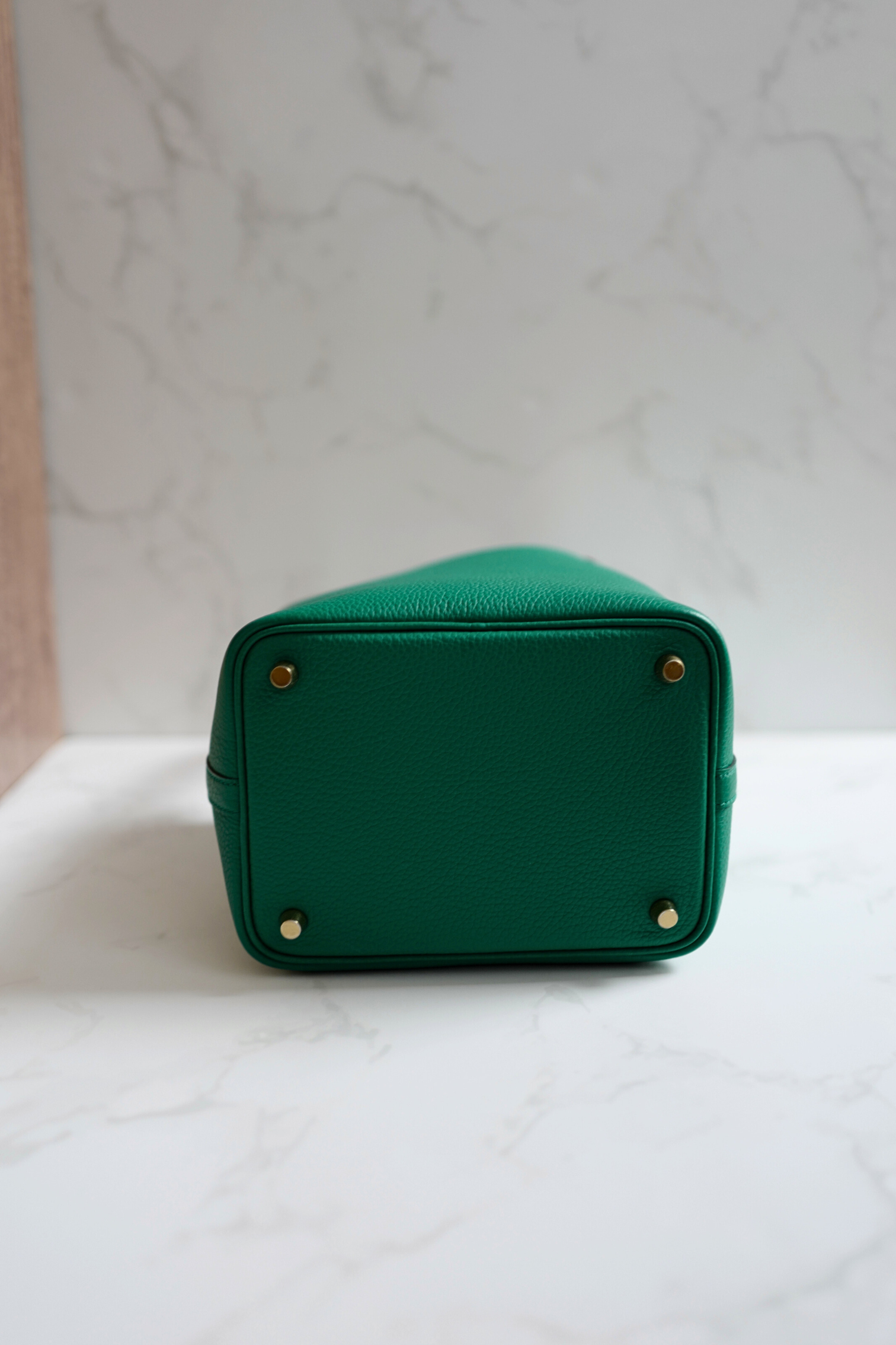 Hermes Picotin 18 Vert Jade with Gold Hardware U Stamp