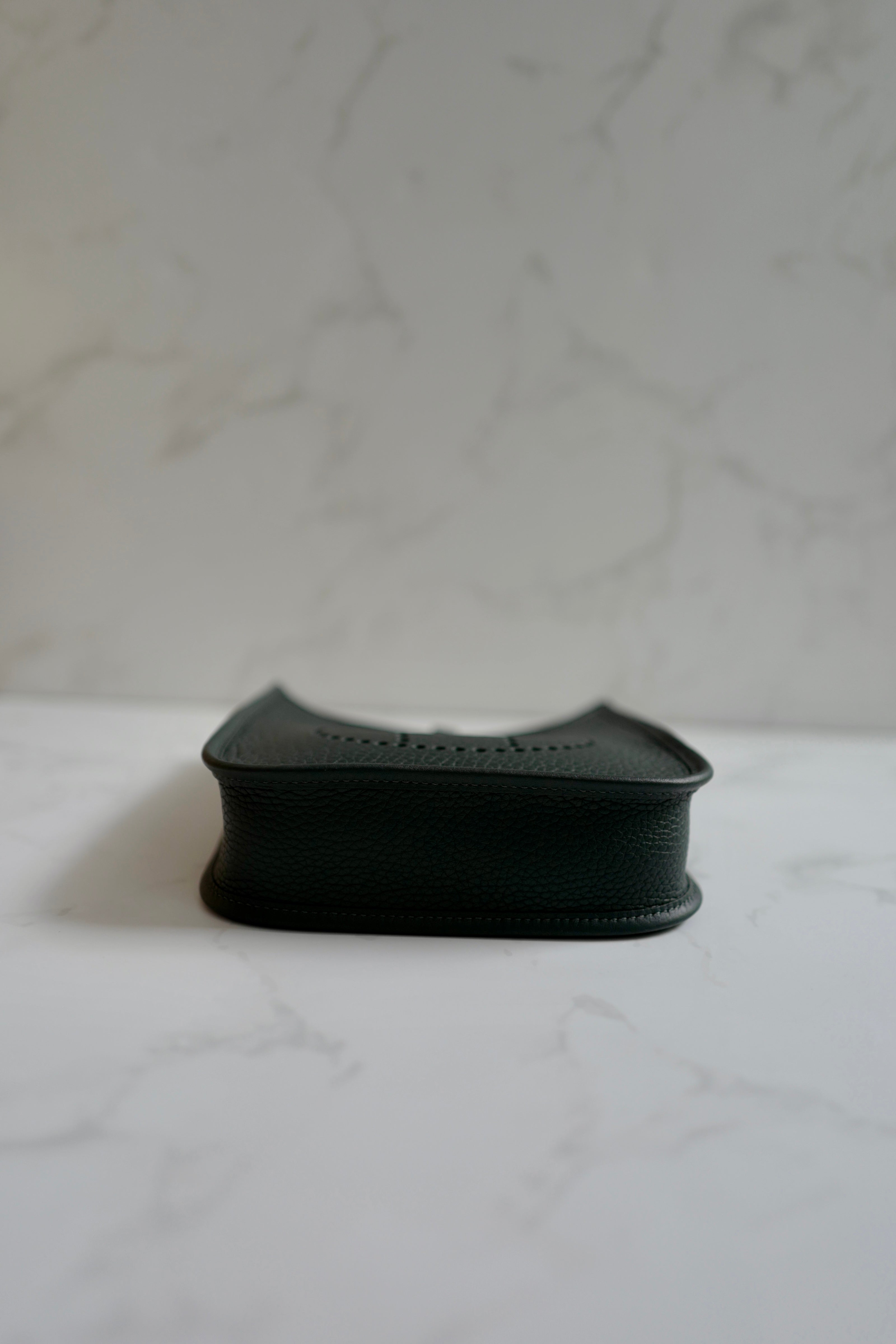 BNIB Hermes Mini Evelyne 16 Amazone Vert Mangrove ghw
