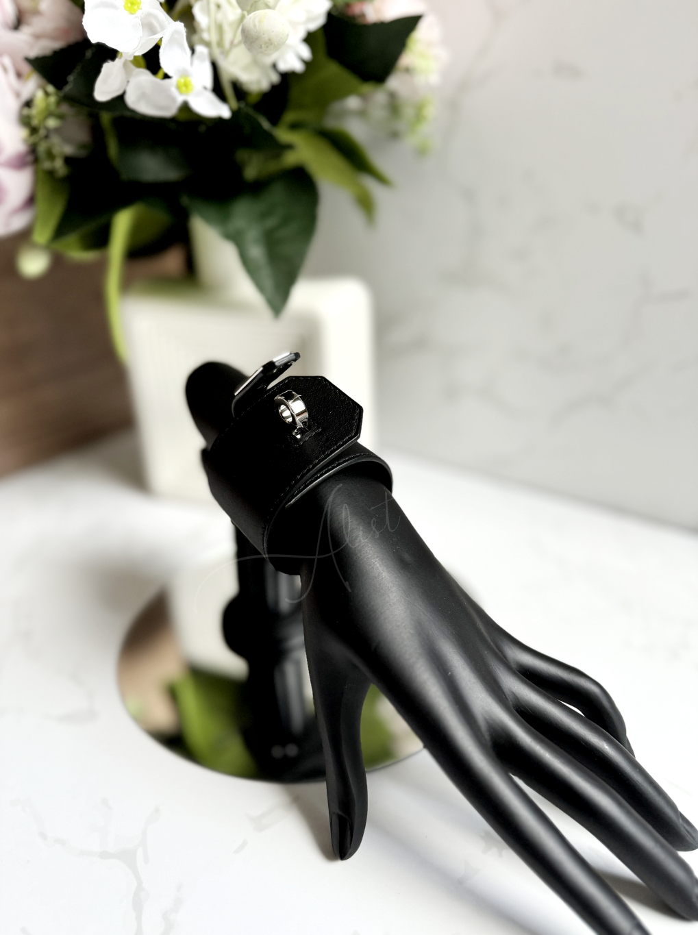 BNIB Hermes Bracelet Mini Kelly Twist GM Swift Calfskin T2 89 Noir